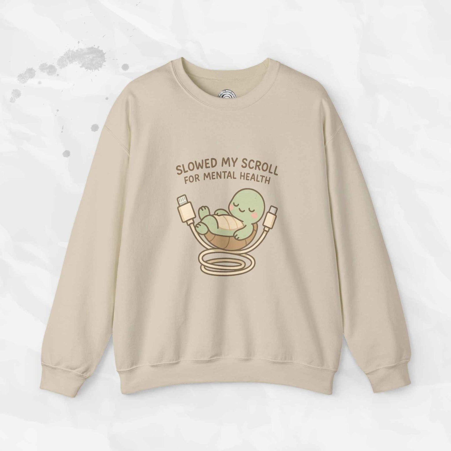 Slowed My Scroll - Crewneck Sweatshirt