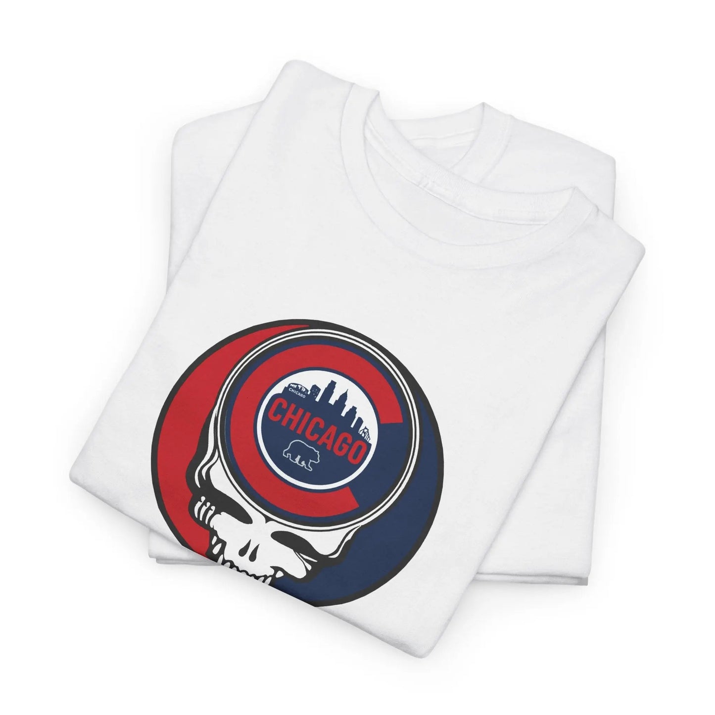 Chicago Cubs original Stealie Grateful Dead T-Shirt