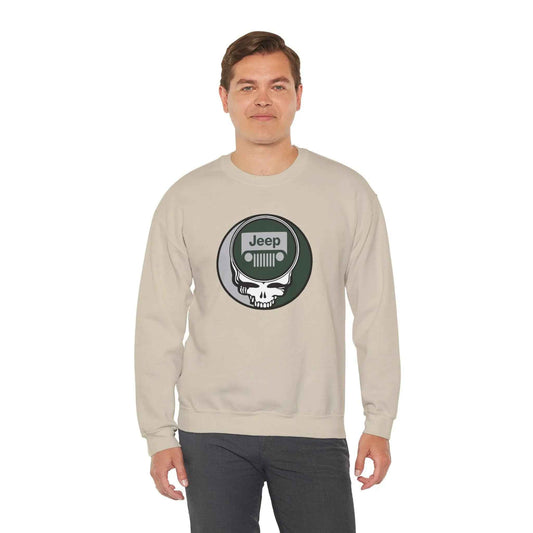 Jeep Stealie Crewneck | Grateful Dead Sweatshirt