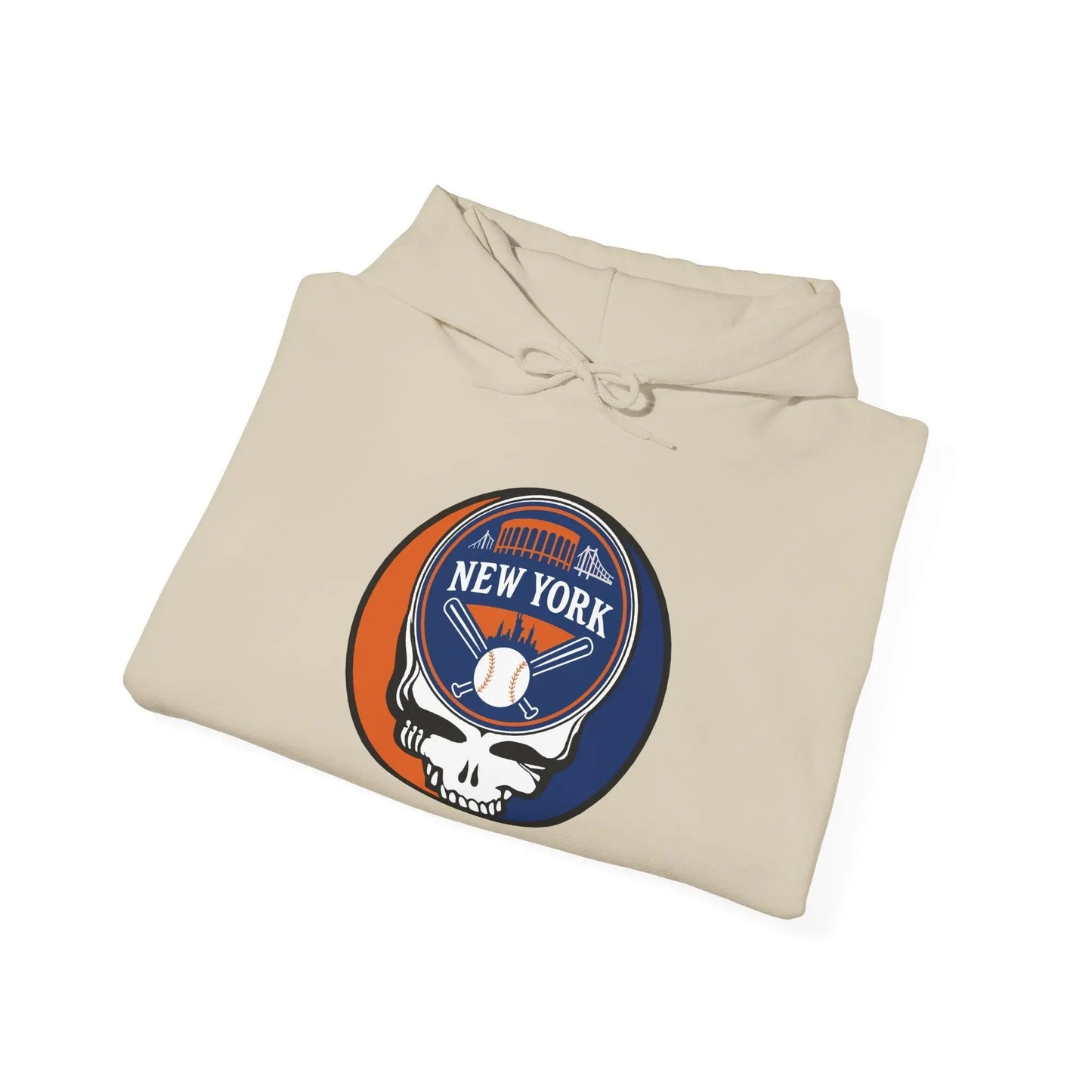 New York Mets Original Stealie Grateful Dead Hoodie
