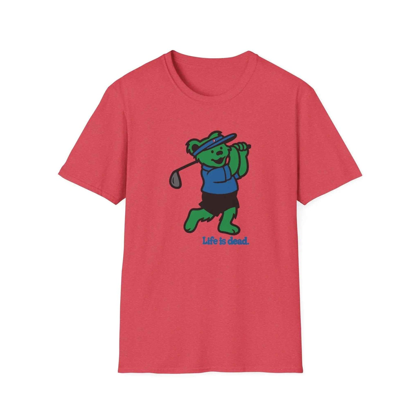 Golfin' Bear - Life is dead.® Grateful Dead T-Shirt