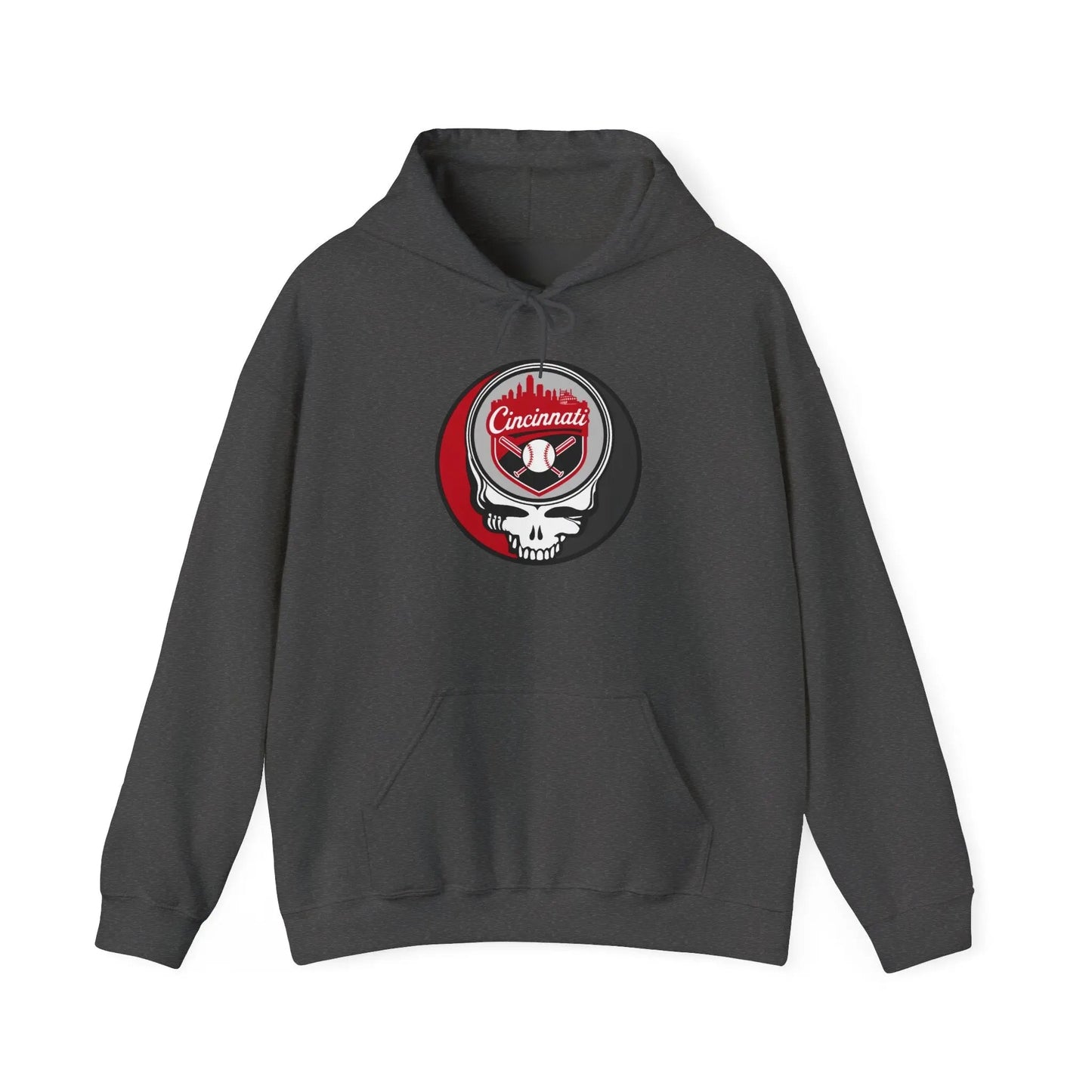 Cincinnati Reds Original Stealie Grateful Dead Hoodie