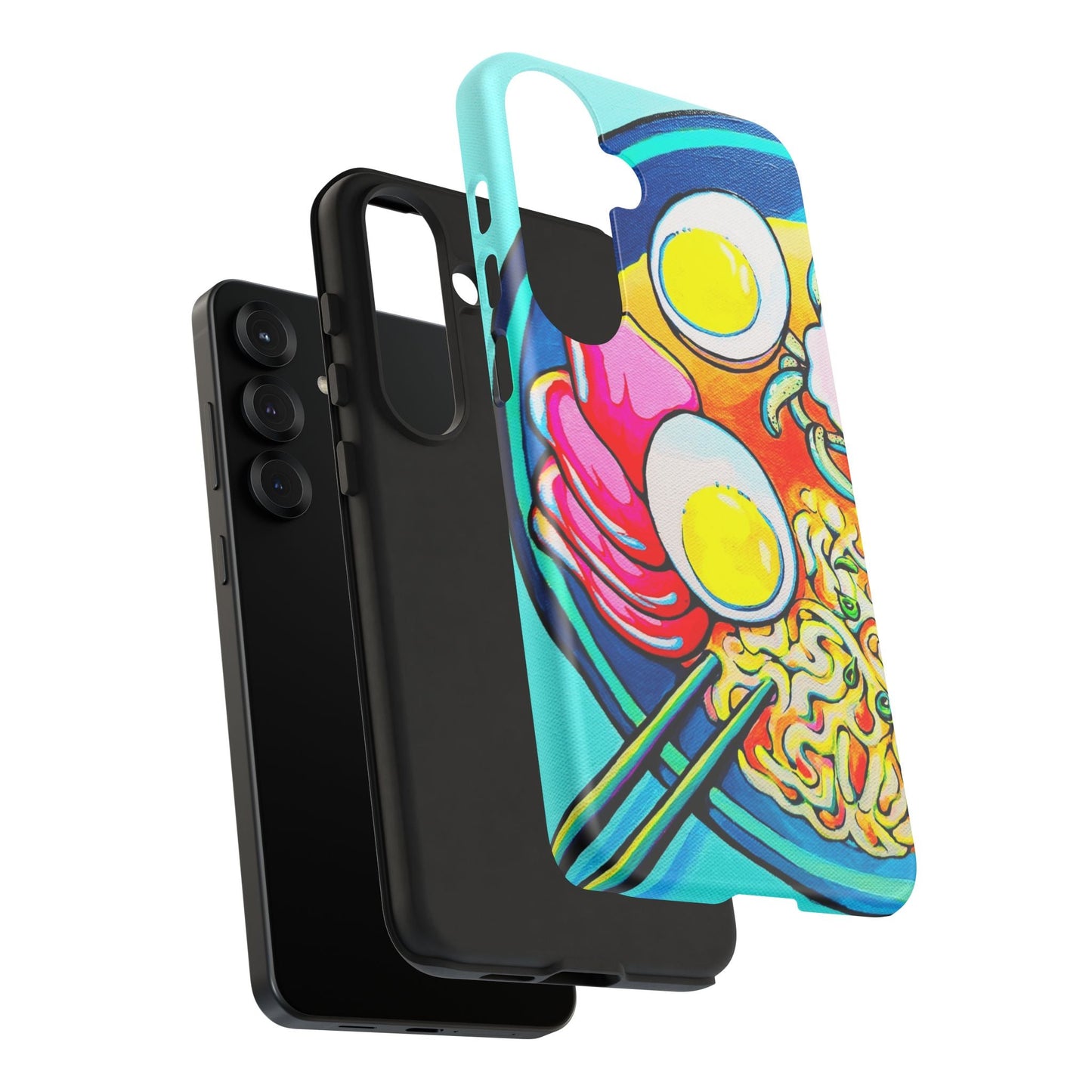 Neon Ramen Tough Phone Case