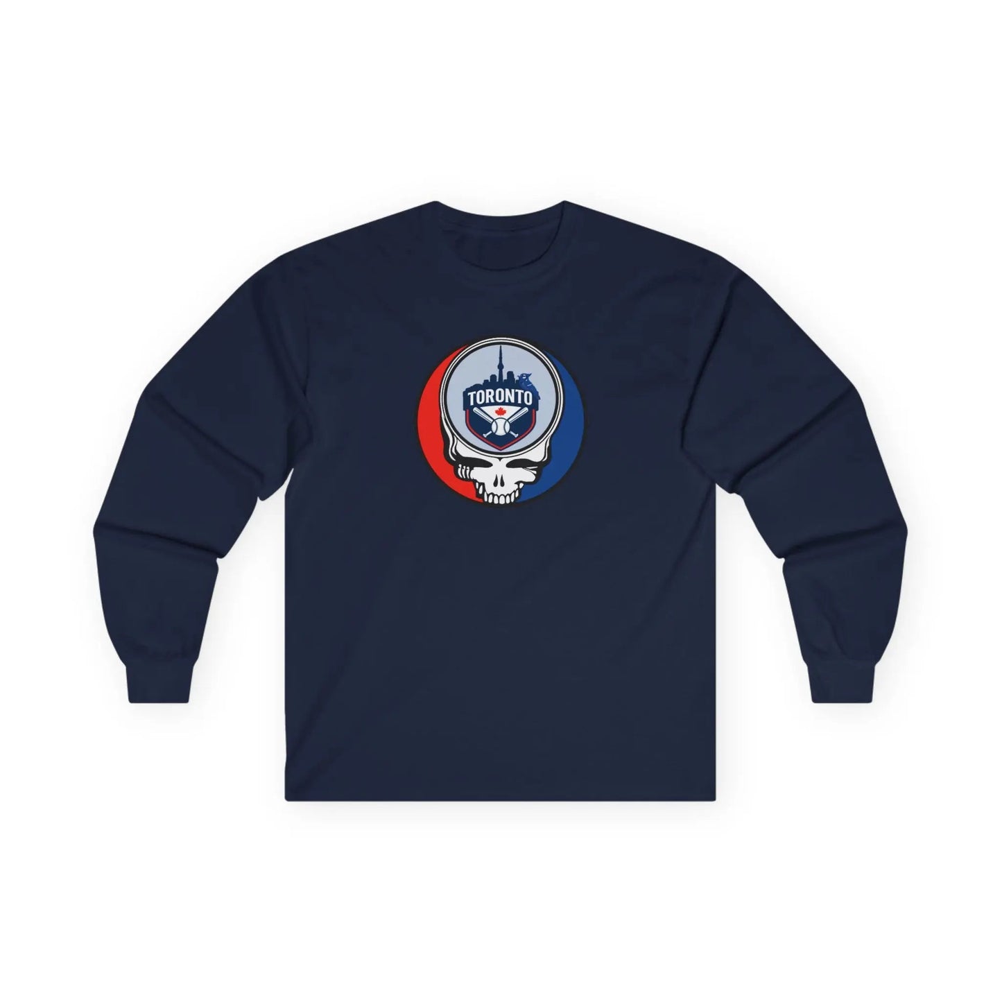 Toronto Blue Jays Original Stealie Long Sleeve T-Shirt