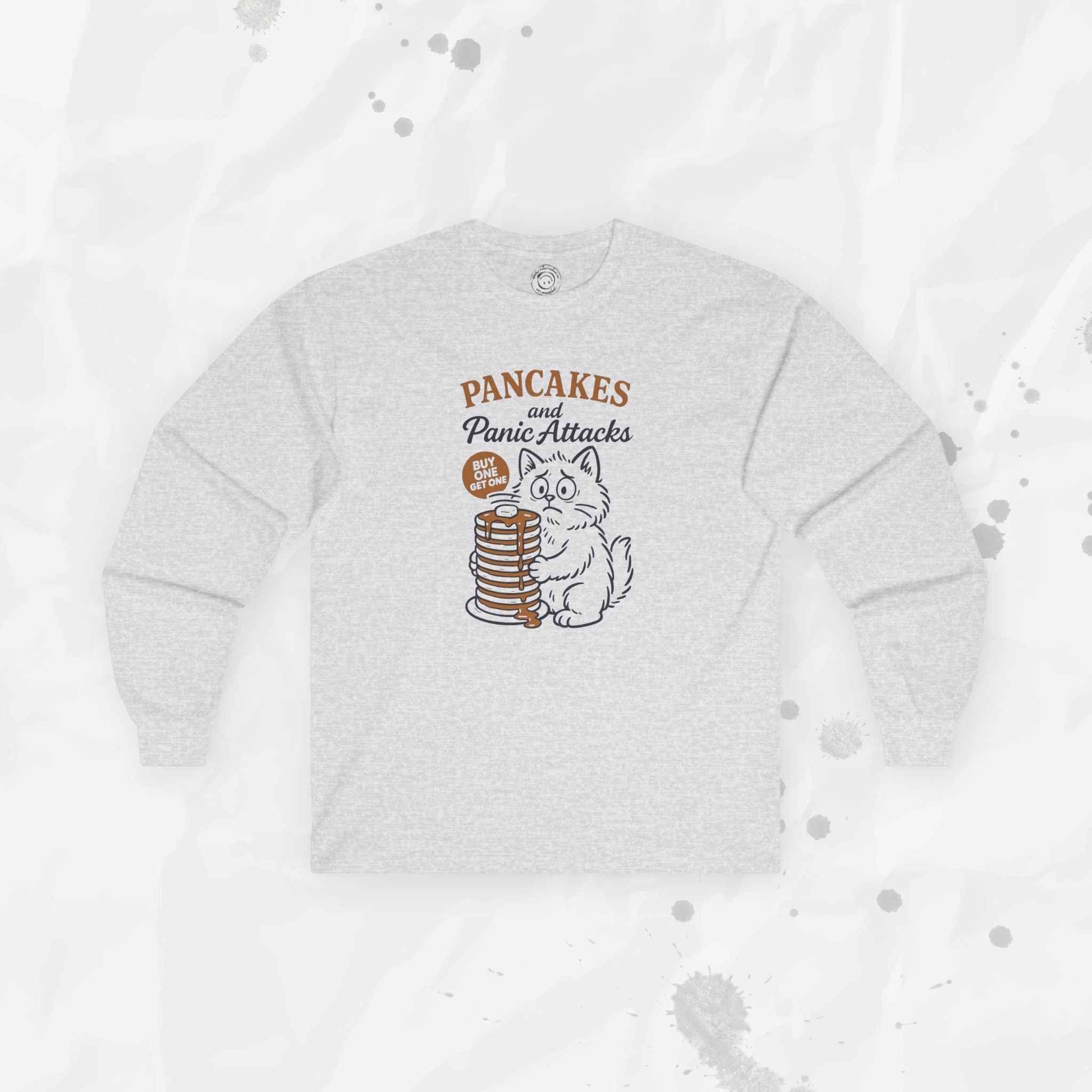 Pancakes and Panic Attacks - Long Sleeve T-Shirt