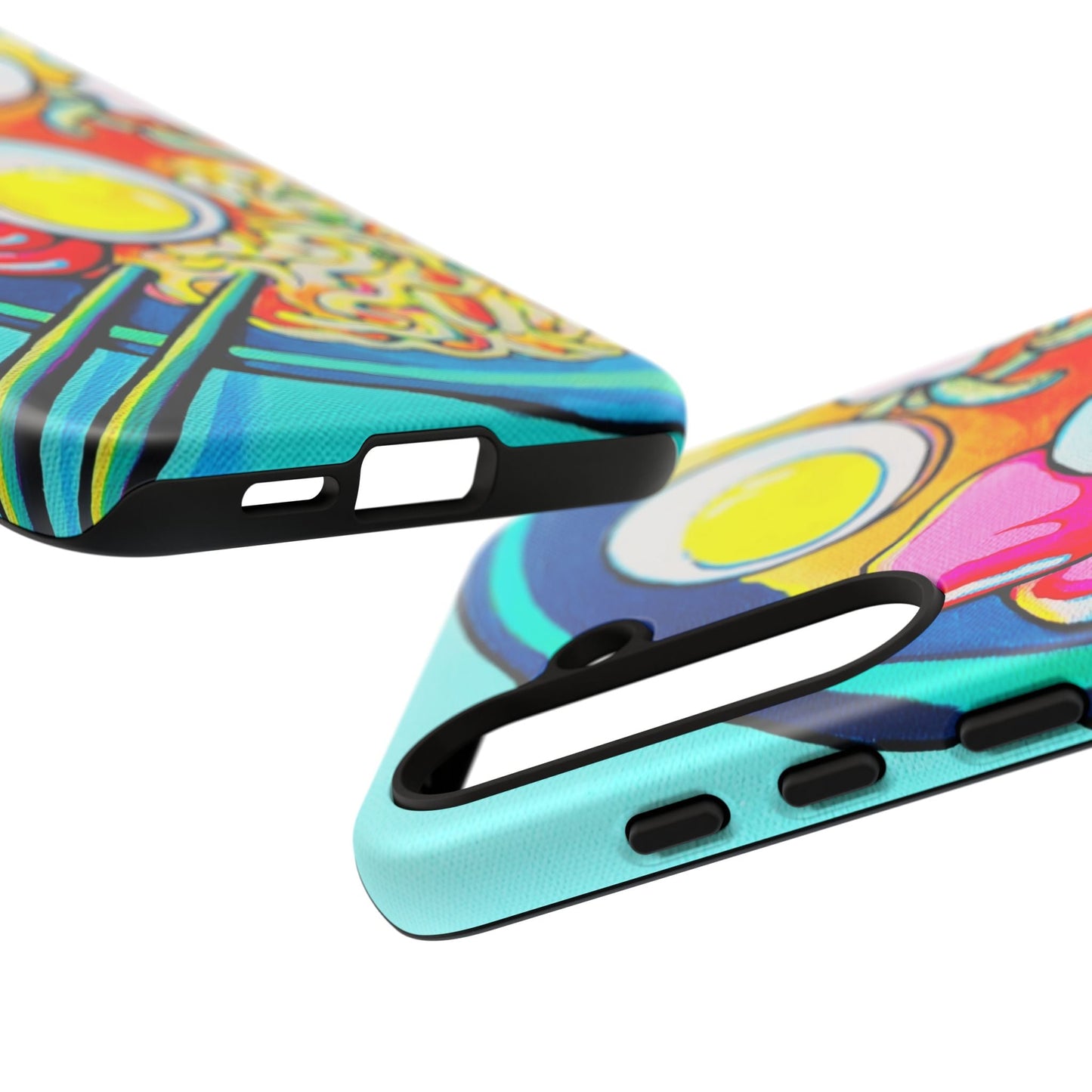 Neon Ramen Tough Phone Case