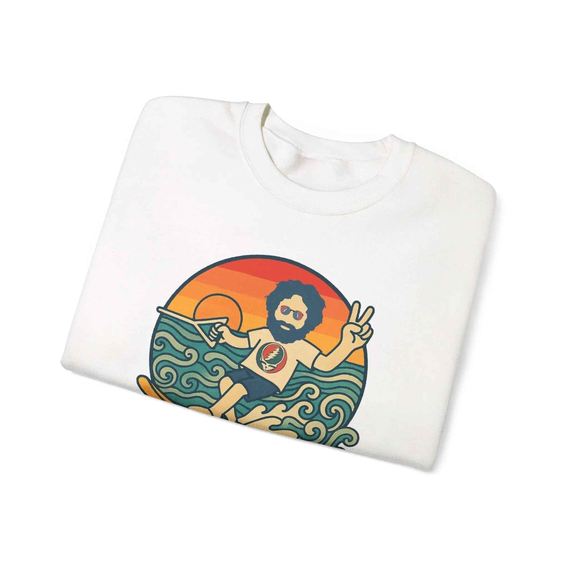 Waterskiin' Jerry Life is dead.® Crewneck