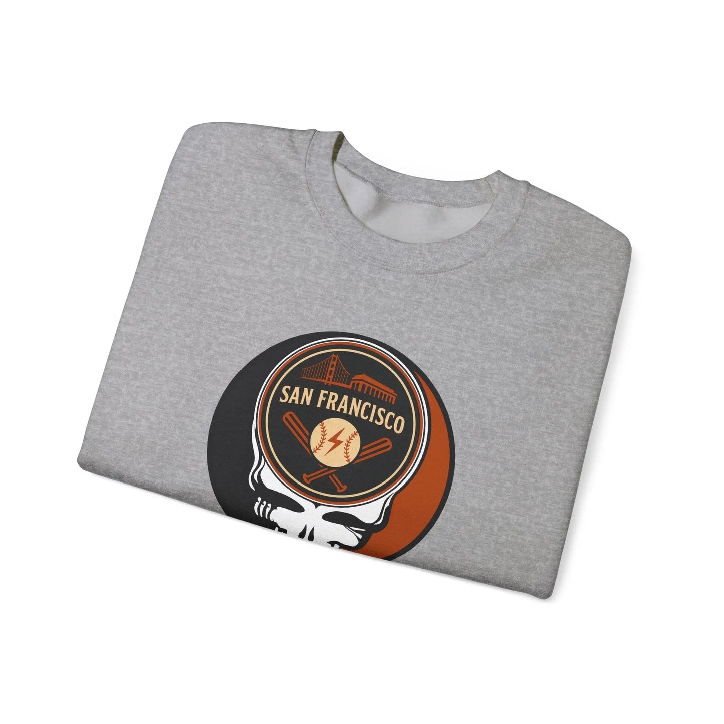 San Francisco Giants Original Stealie Grateful Dead Crewneck Grateful Dead Sweatshirt