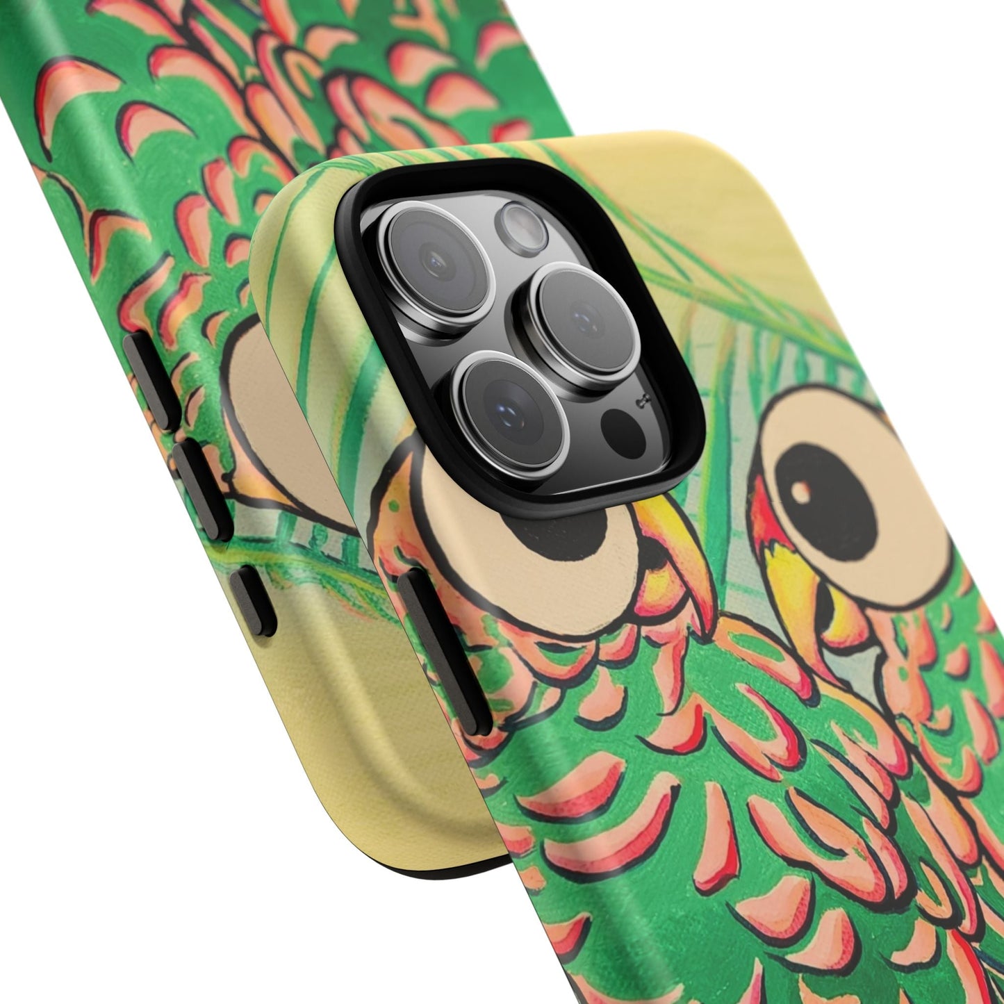 Chatty Cyclops Parrots Tough Phone Case