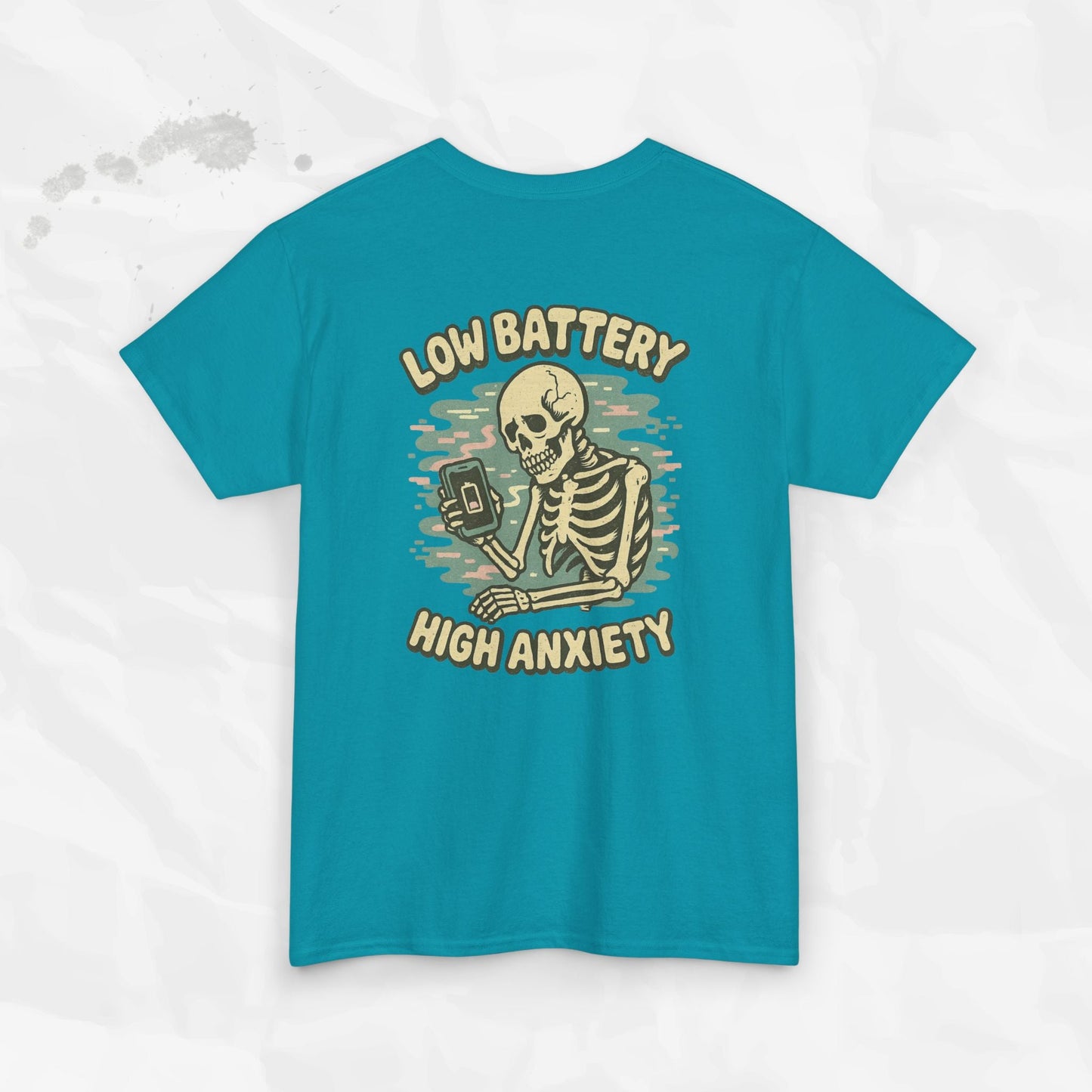 Low Battery High Anxiety - T-Shirt