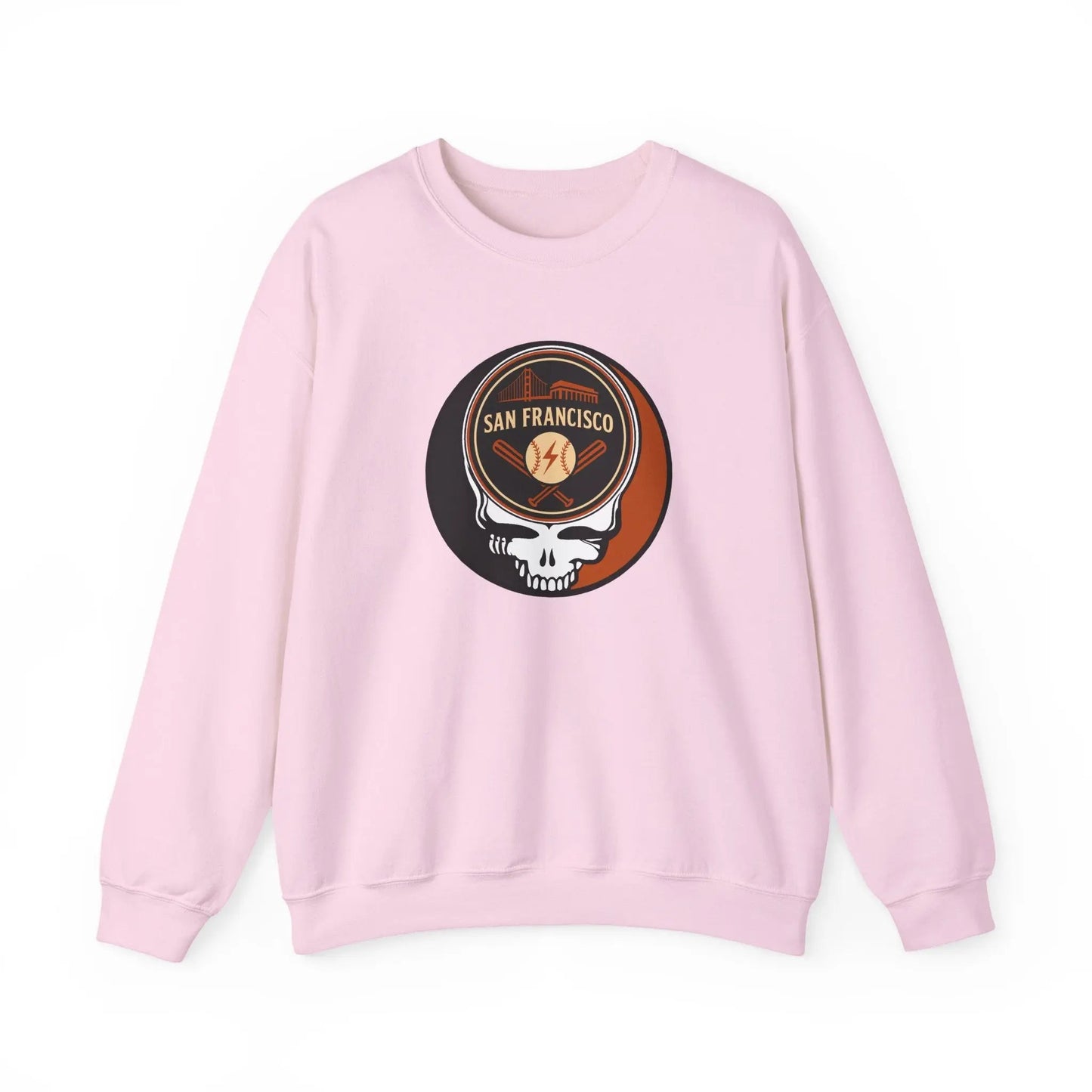 San Francisco Giants Original Stealie Grateful Dead Crewneck Grateful Dead Sweatshirt