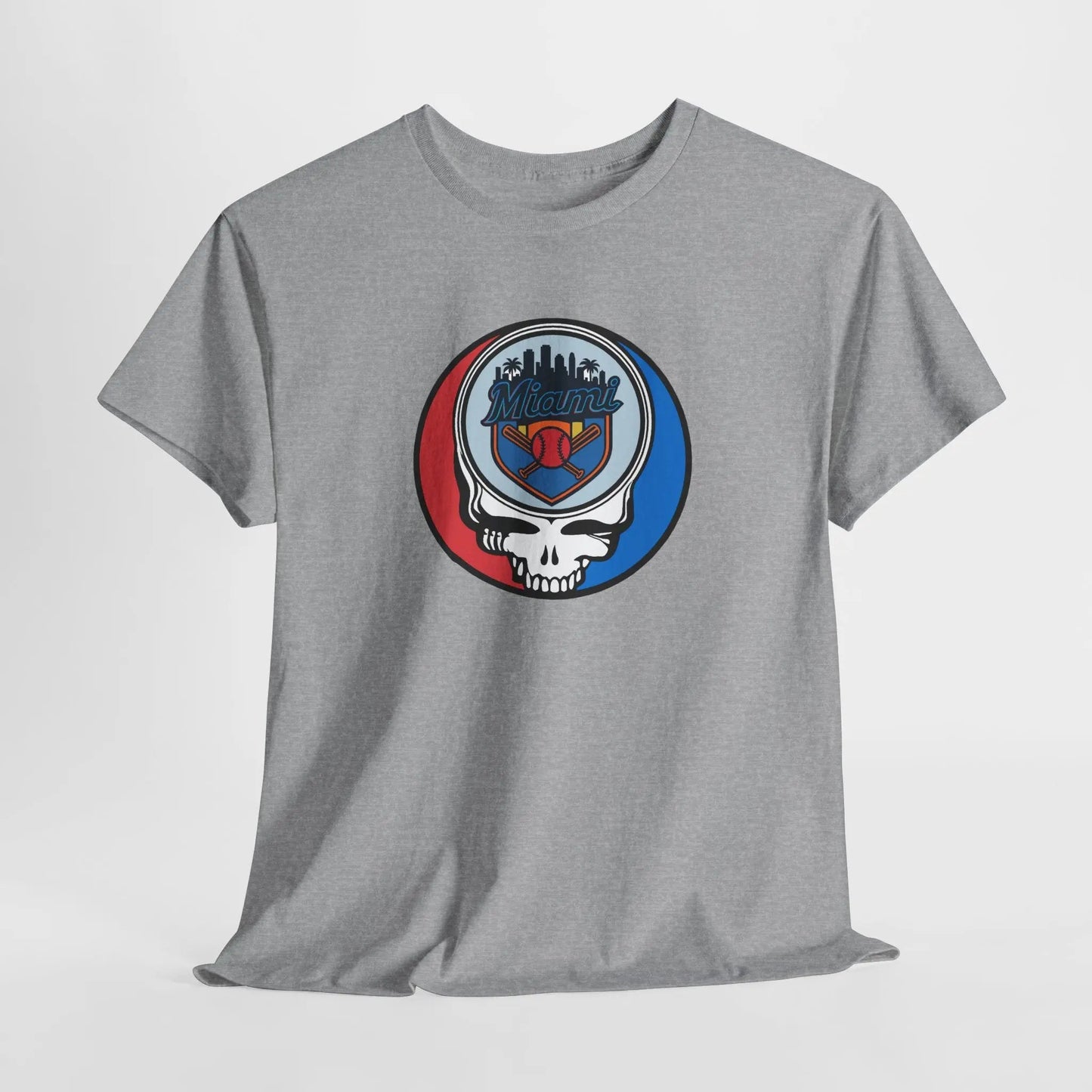 Miami Marlins Original Stealie Grateful Dead T-Shirt