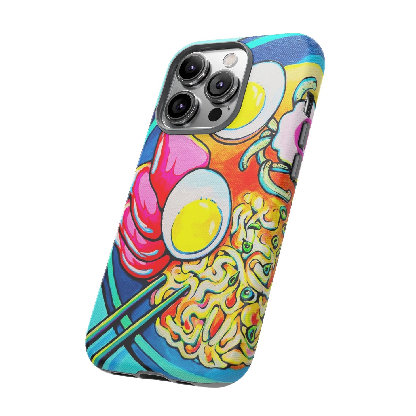 Neon Ramen Tough Phone Case