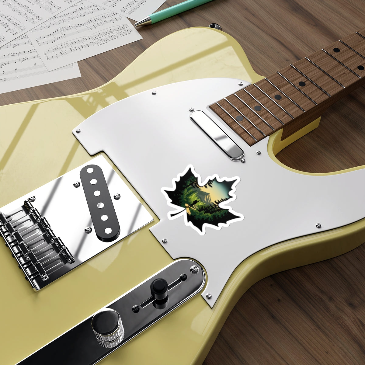 Maple Trail Die-Cut Sticker