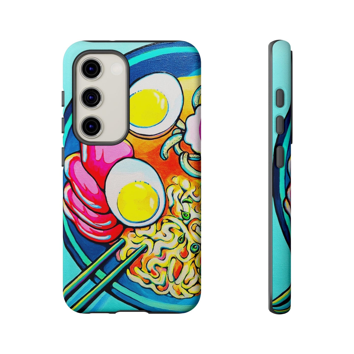 Neon Ramen Tough Phone Case