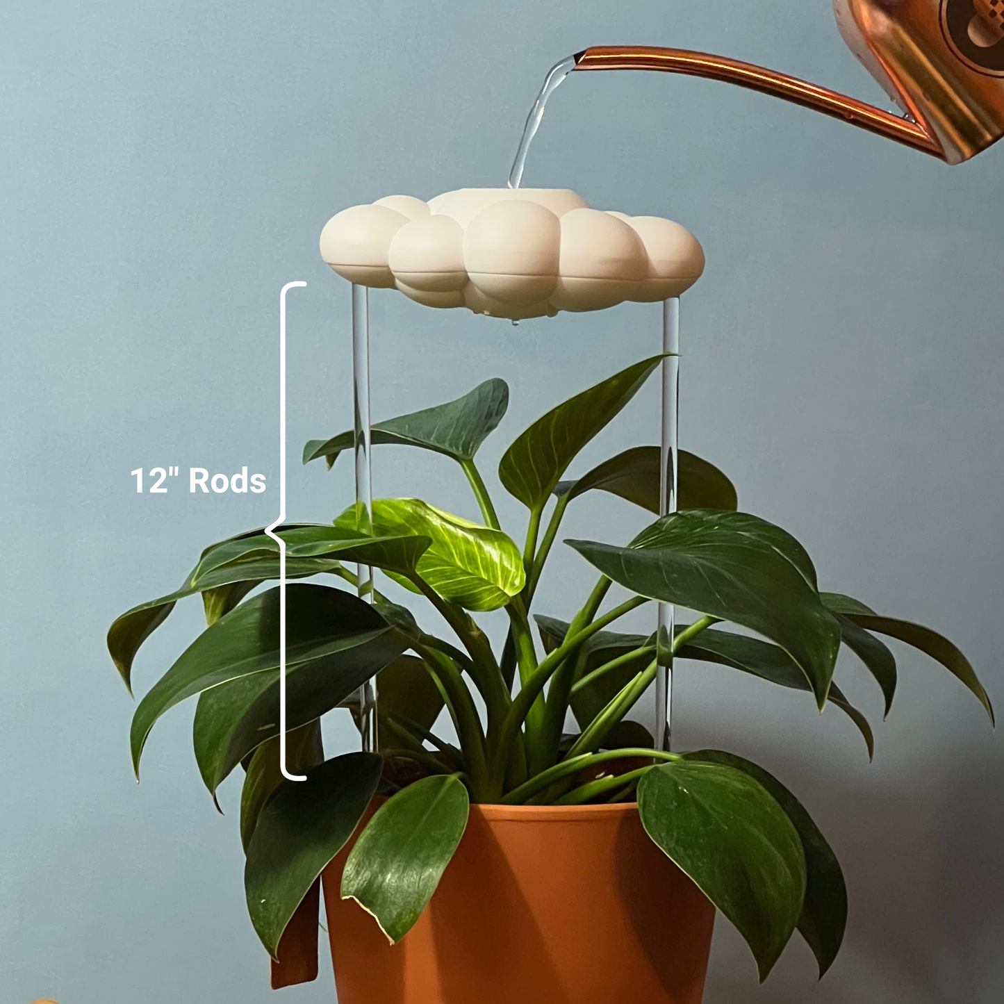 Original Dripping Rain Cloud with Neon Lightning Bolt Charm