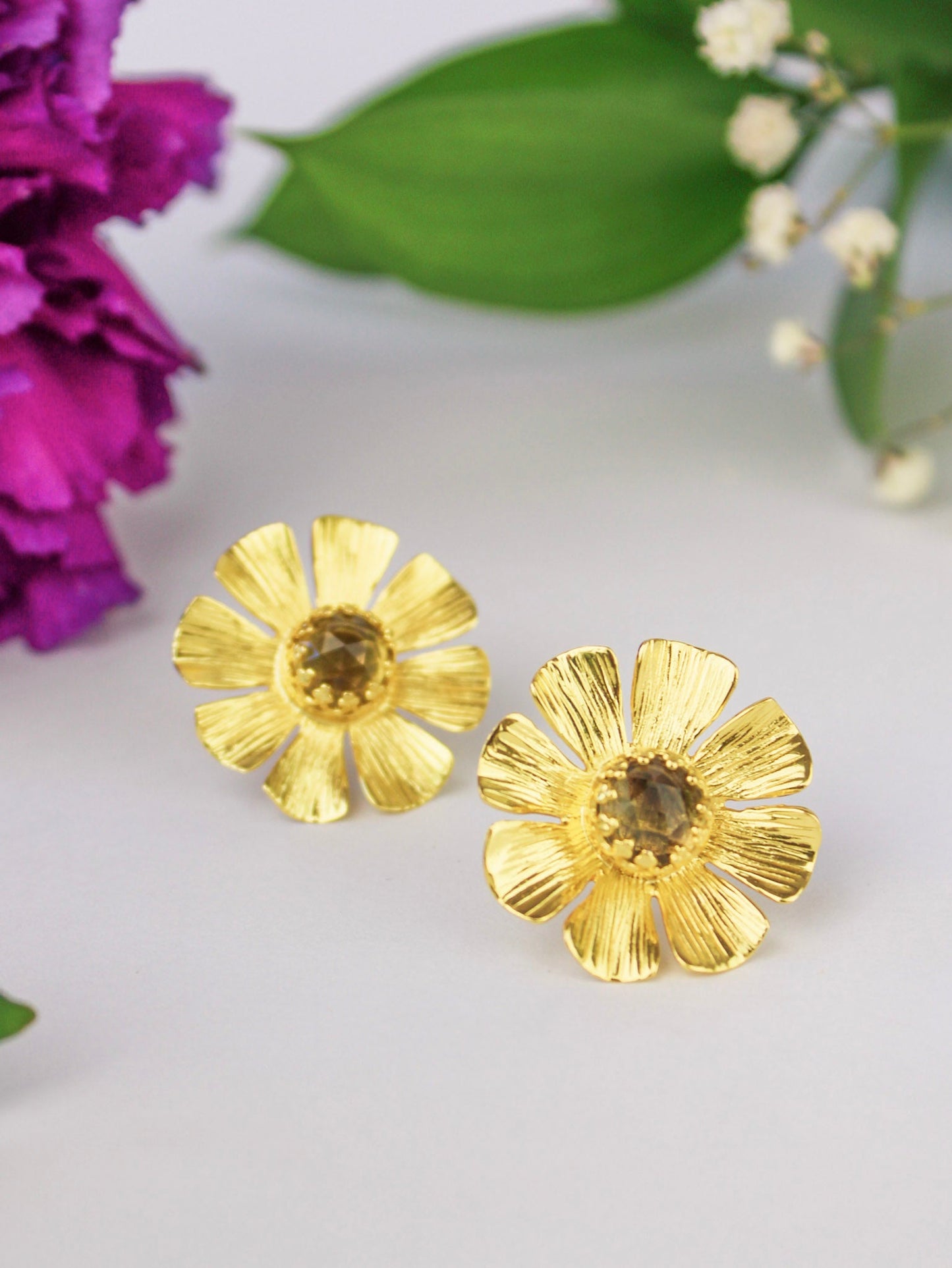 Daisy Statement Stud Earrings