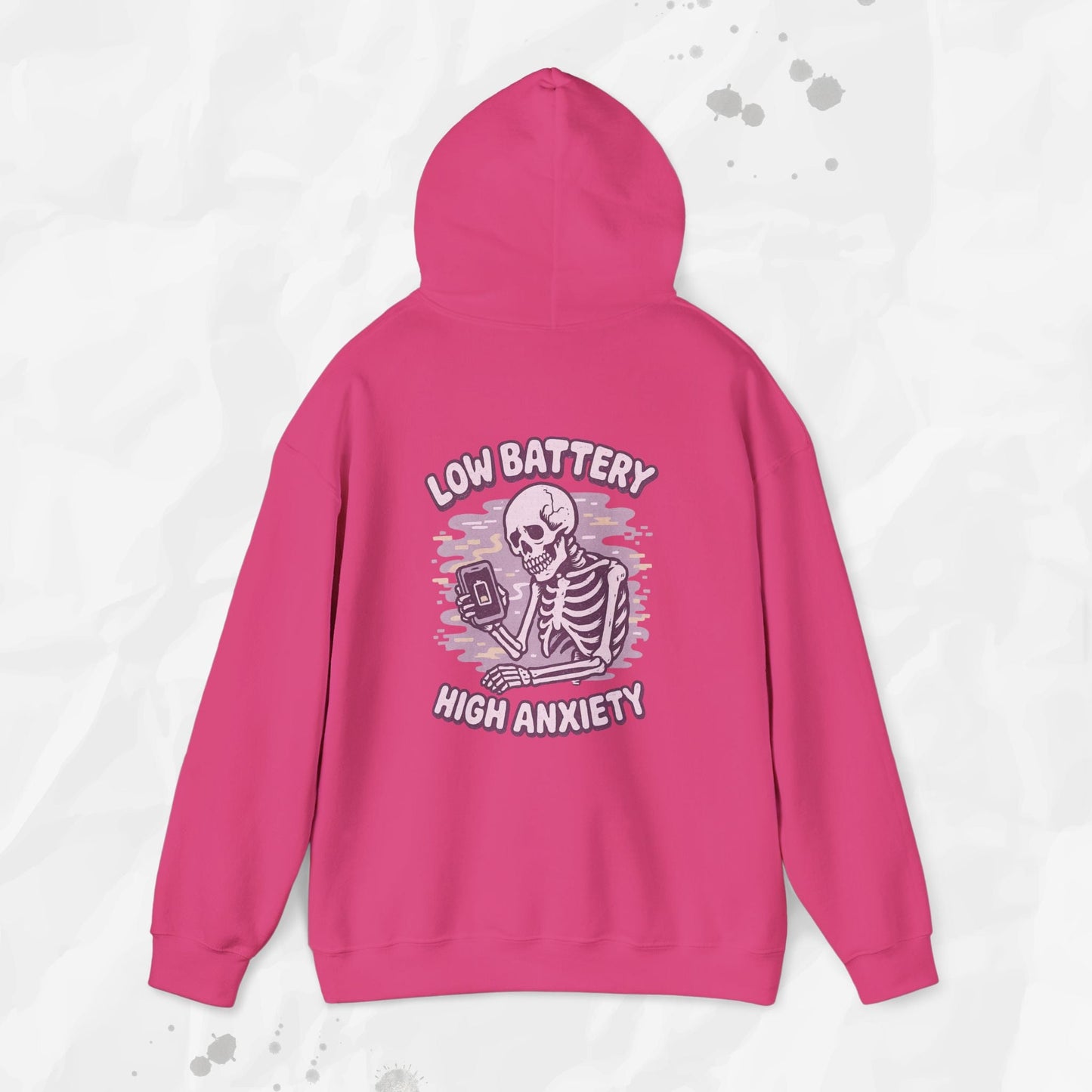 Low Battery, High Anxiety - Hoodie