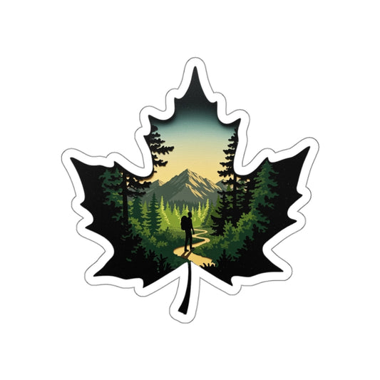 Maple Trail Die-Cut Sticker