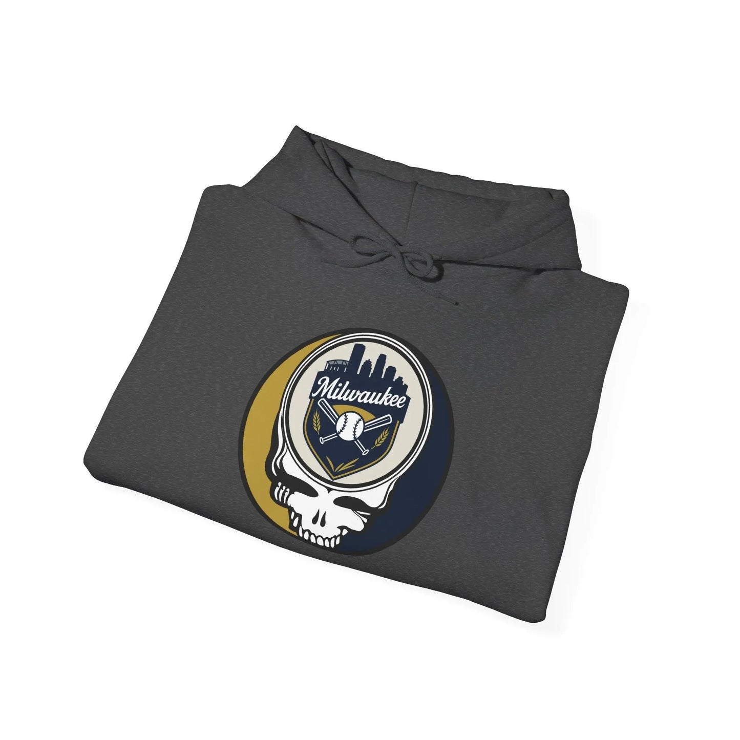 Milwaukee Brewers Original Stealie Grateful Dead Hoodie