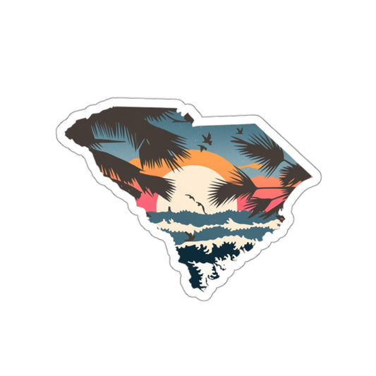 Palmetto Coast Die-Cut Sticker