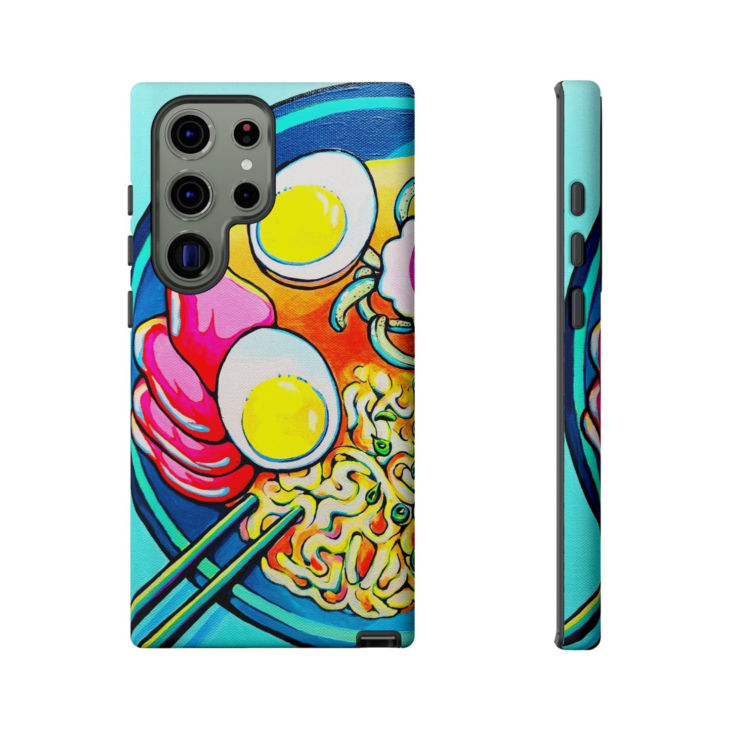 Neon Ramen Tough Phone Case
