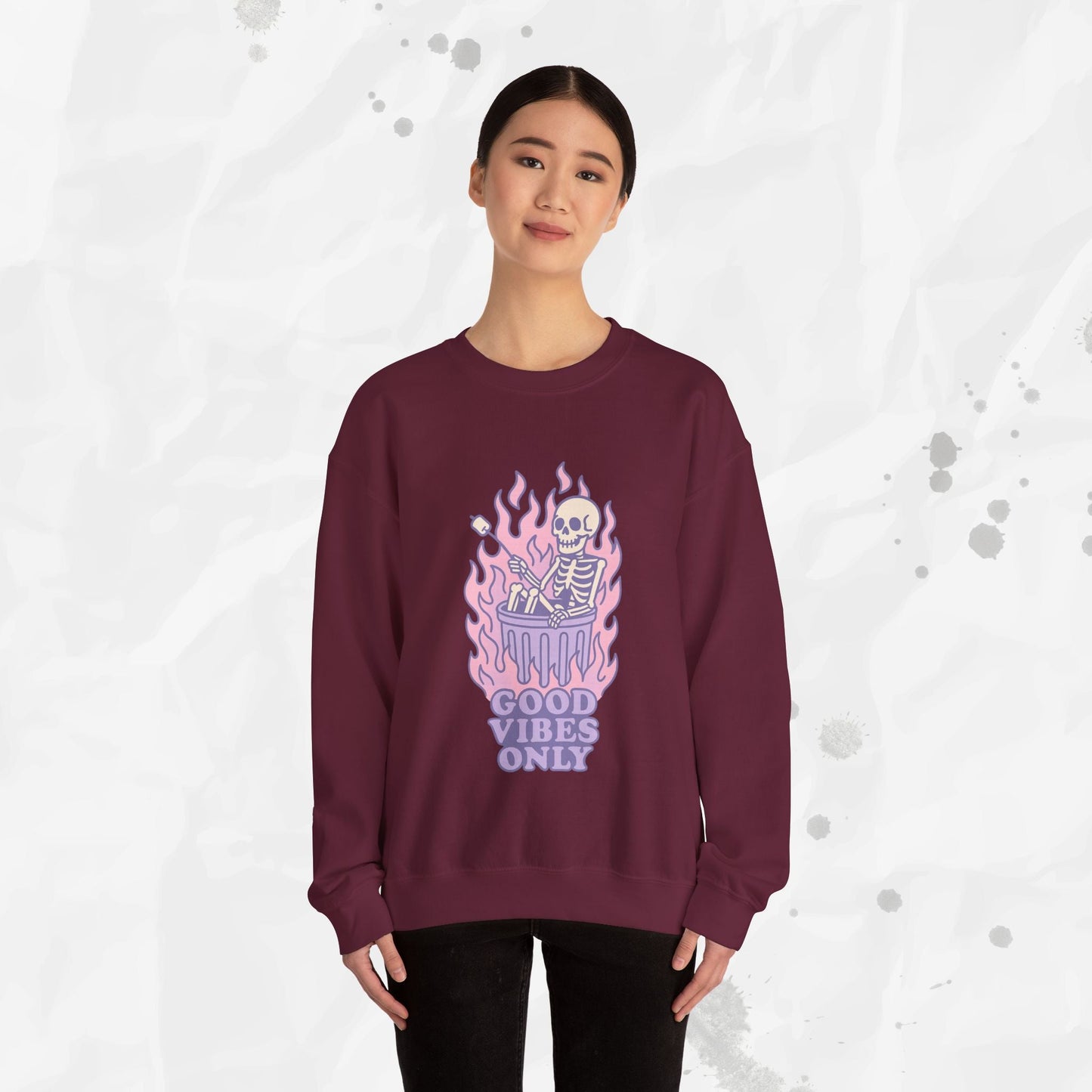 Good Vibes Only - Crewneck Sweatshirt