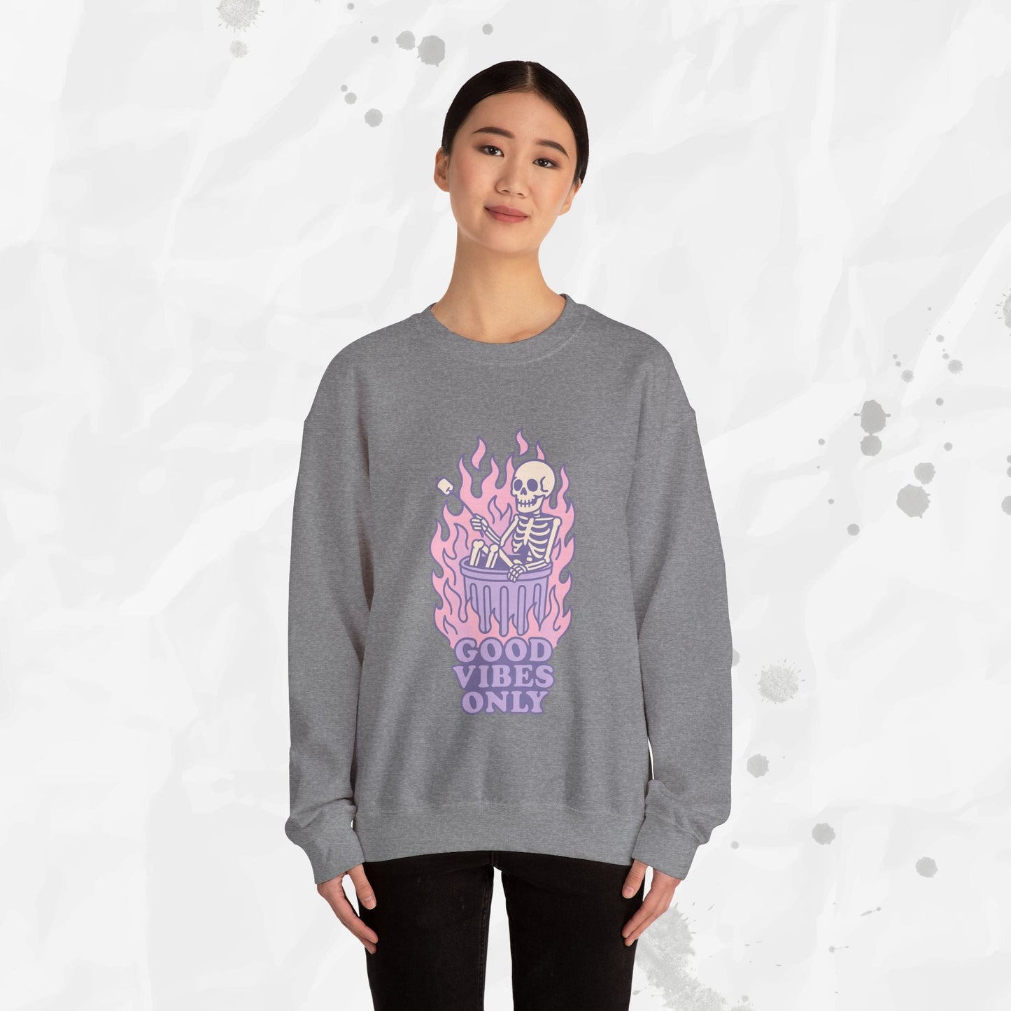 Good Vibes Only - Crewneck Sweatshirt