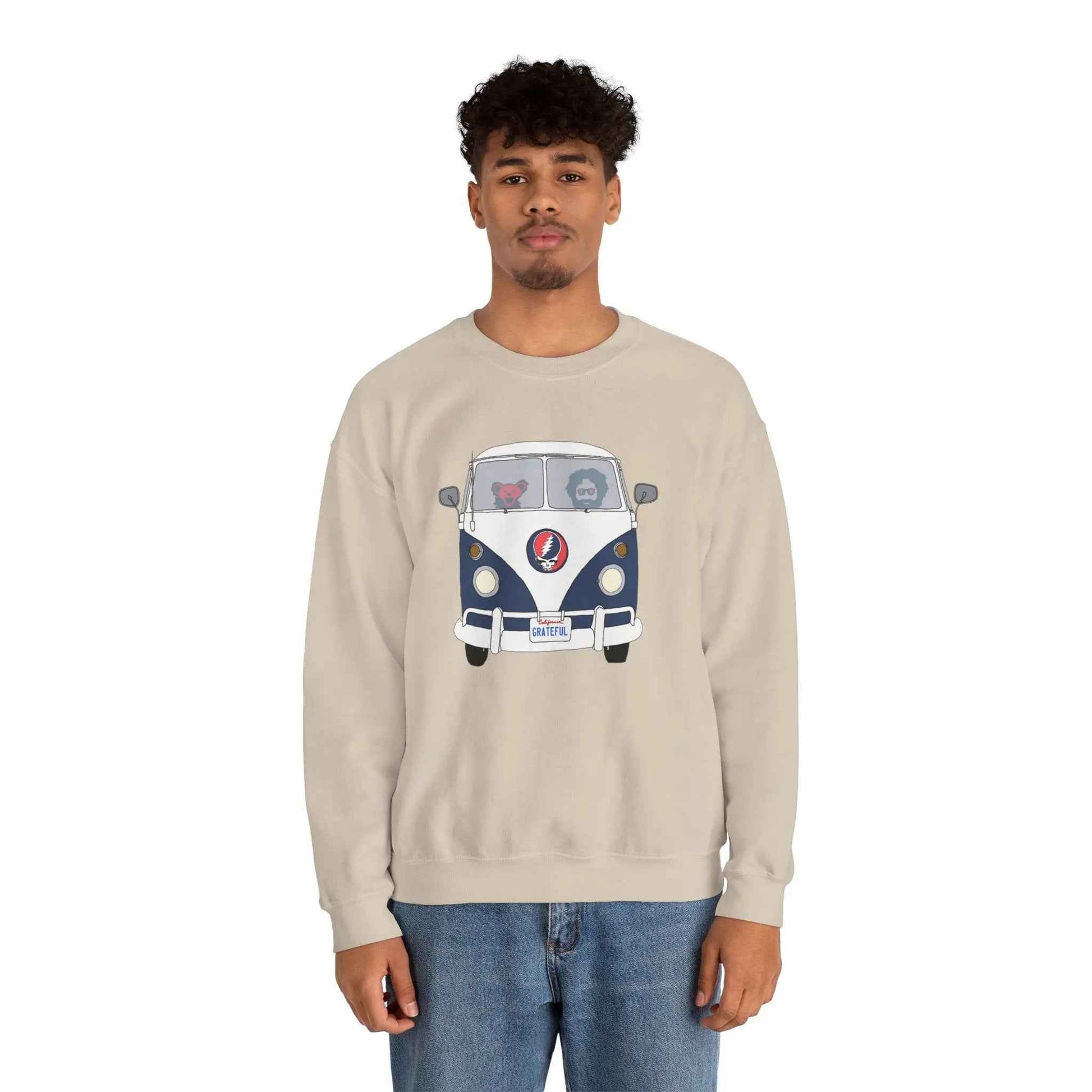 Jerry's Takin' The Bus Life is dead.® Crewneck
