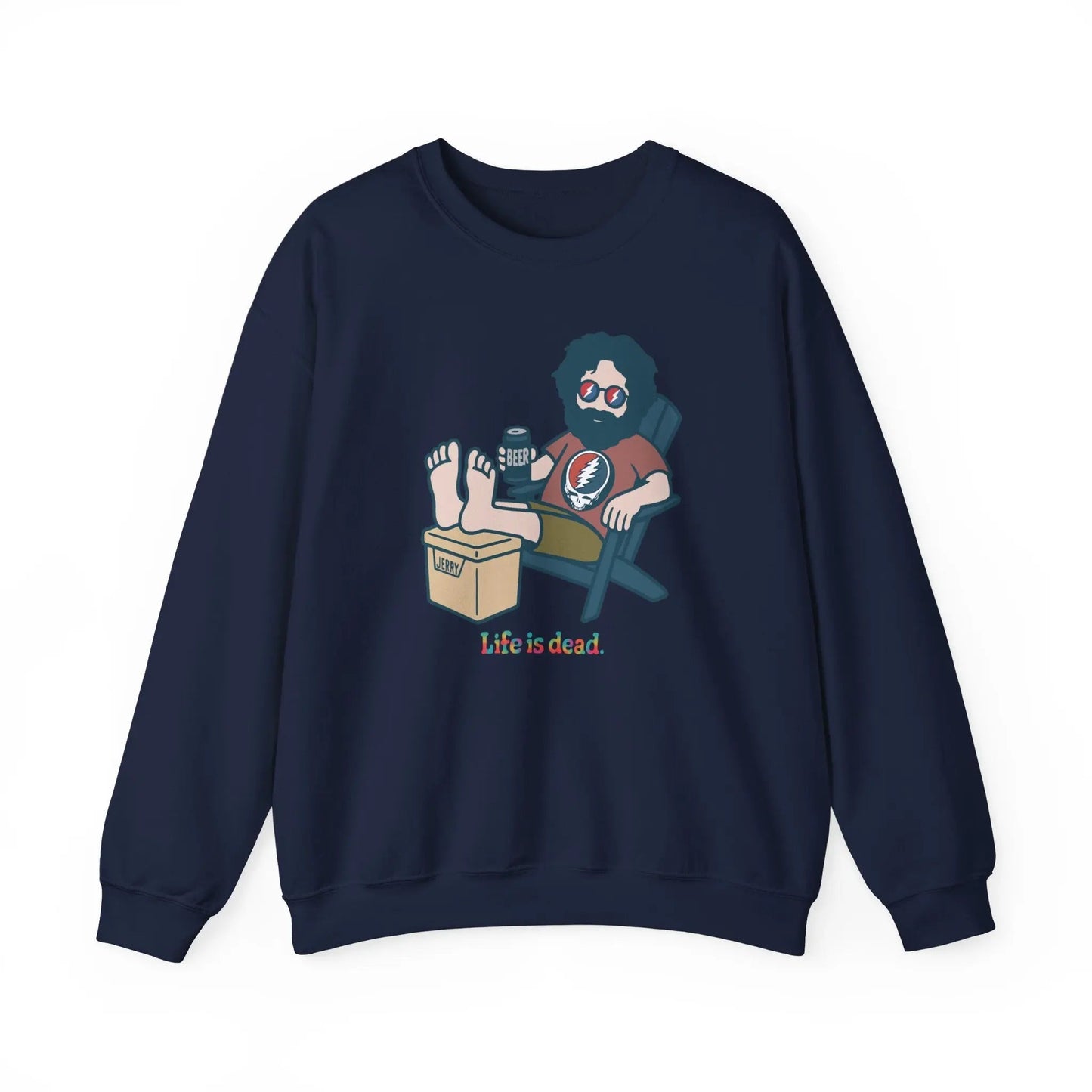 Stay Cool, Jerry Life is dead.® Crewneck