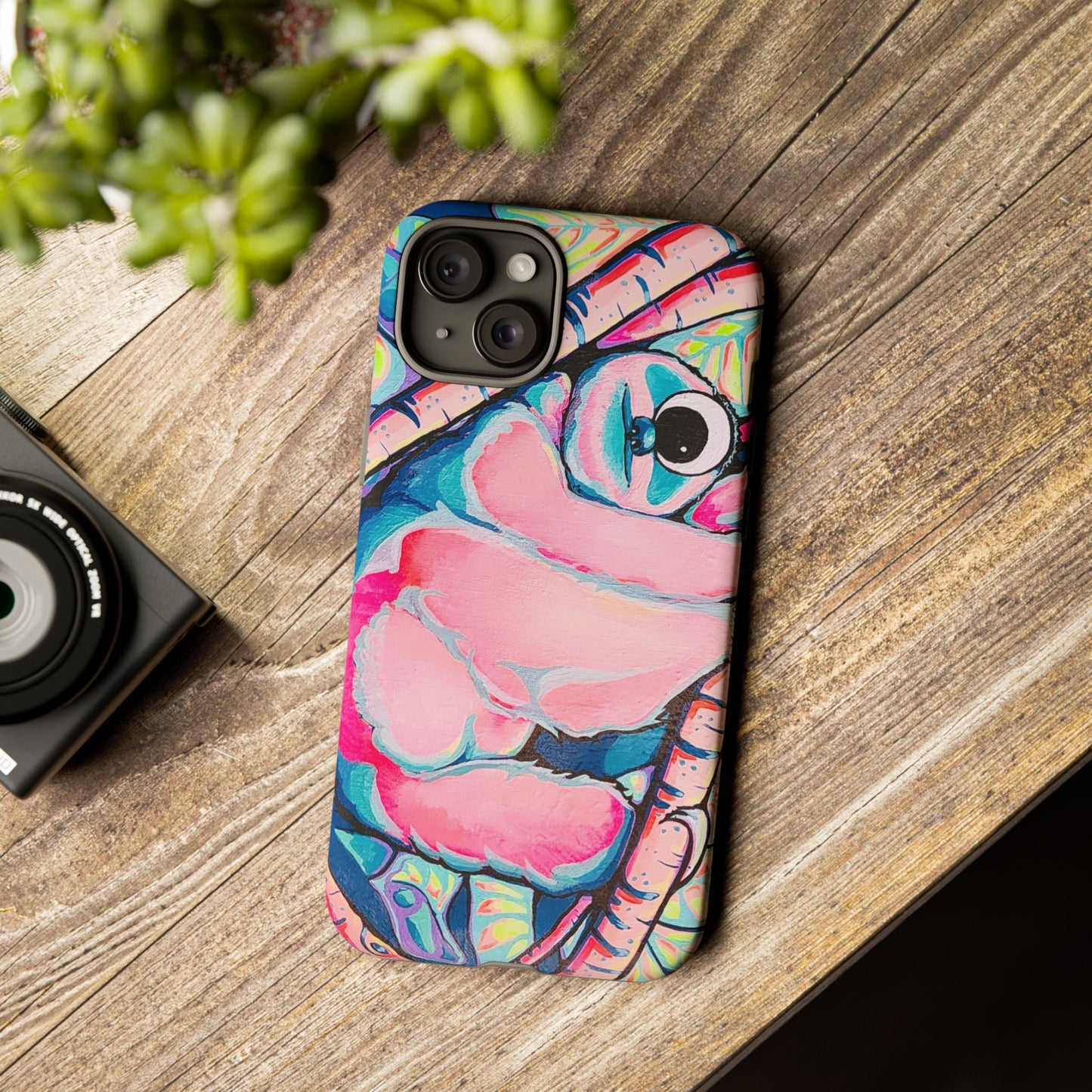 Cyclops Sloth Tough Phone Case