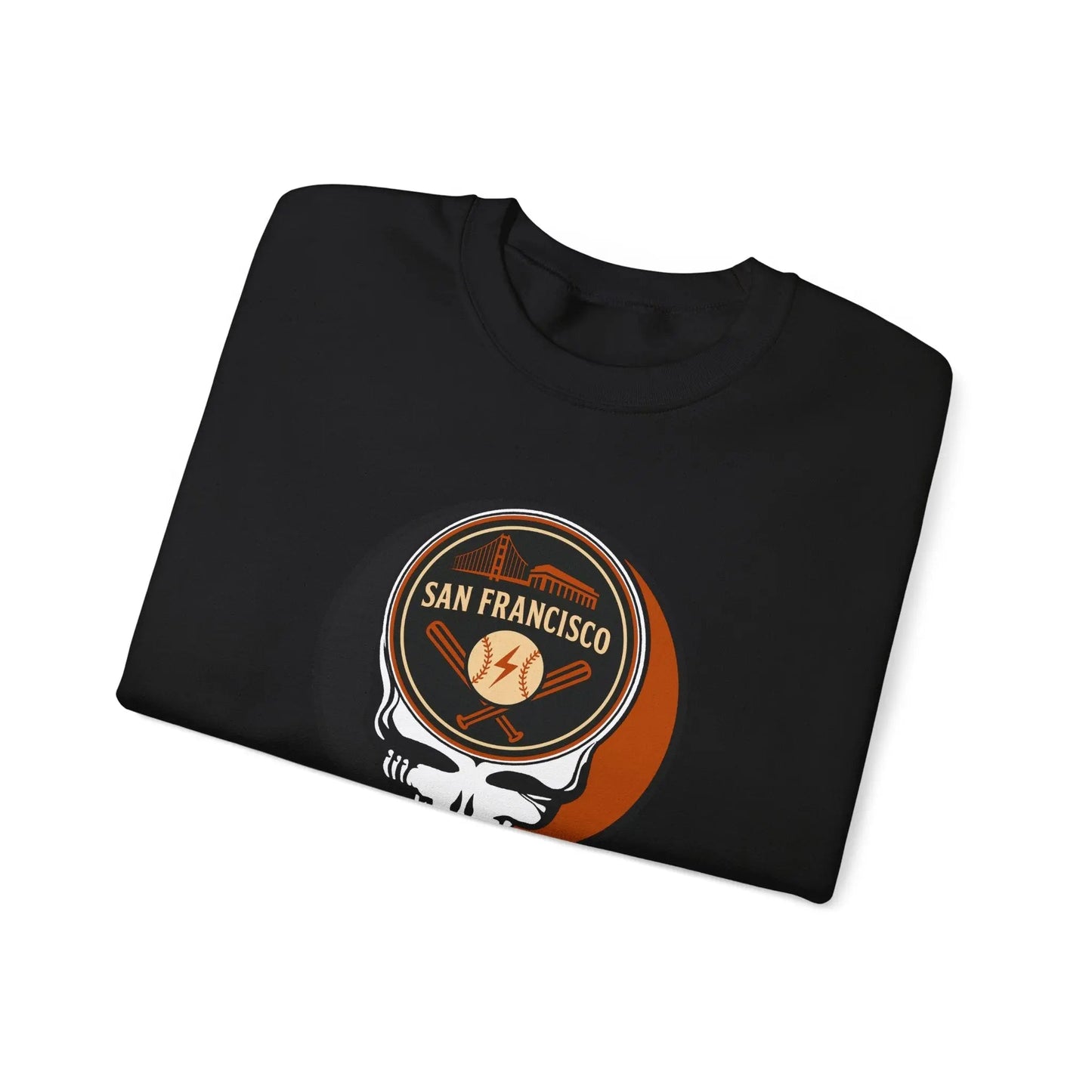 San Francisco Giants Original Stealie Grateful Dead Crewneck Grateful Dead Sweatshirt
