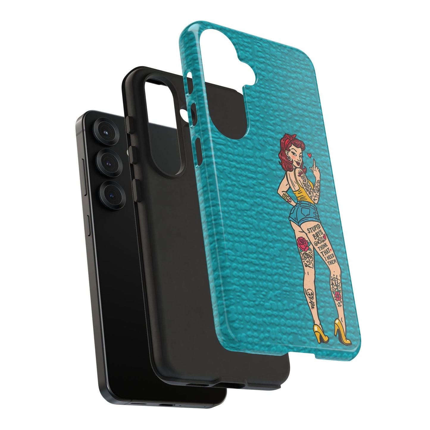 Stupid Boys Tough Phone Case