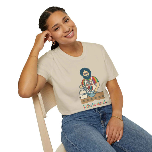 Life is dead.® Jerry's Bakin' Grateful Dead T-Shirt