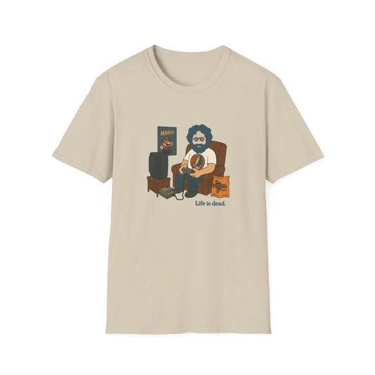 Jerry's Gaming - Life is dead.® Grateful Dead T-Shirt