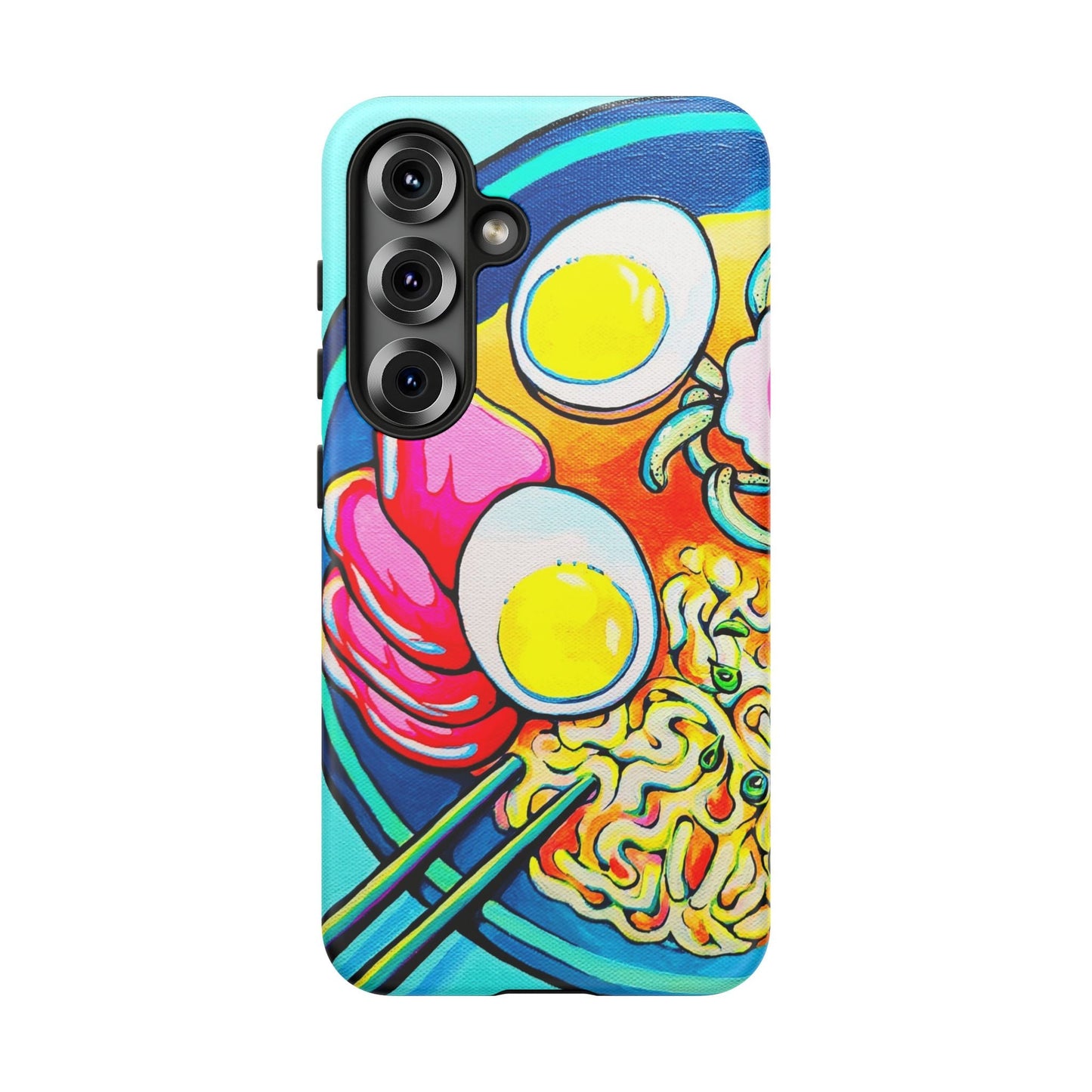 Neon Ramen Tough Phone Case