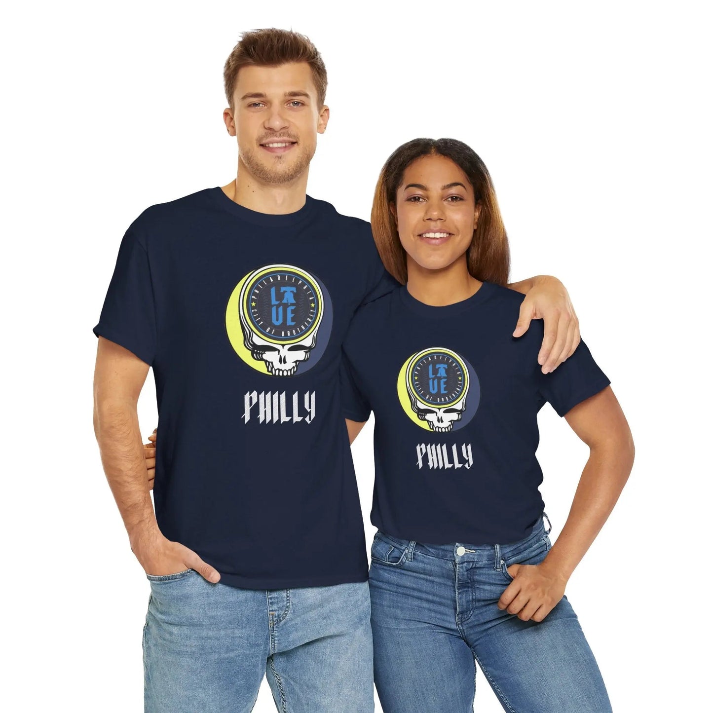 Philly City Connect Logo Stealie Grateful Dead T-Shirt