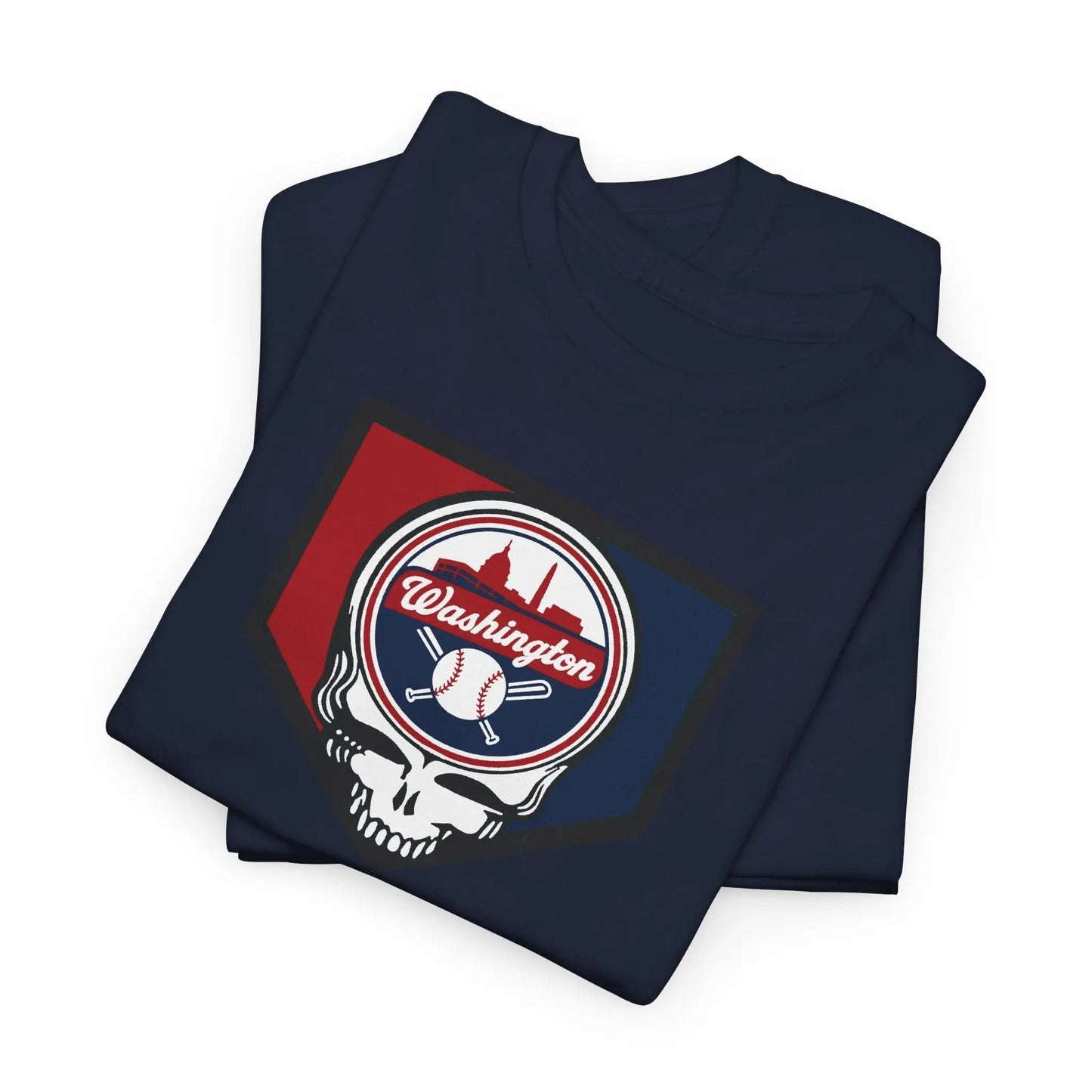 Washington Nationals Original Home Plate Edition Grateful Dead T-Shirt