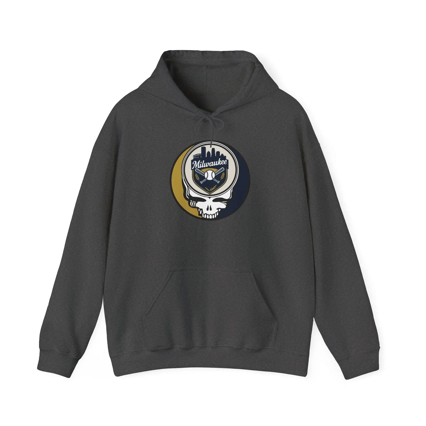 Milwaukee Brewers Original Stealie Grateful Dead Hoodie
