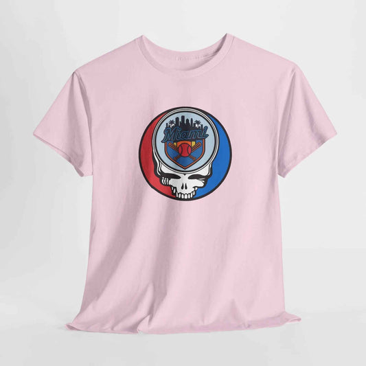 Miami Marlins Original Stealie Grateful Dead T-Shirt