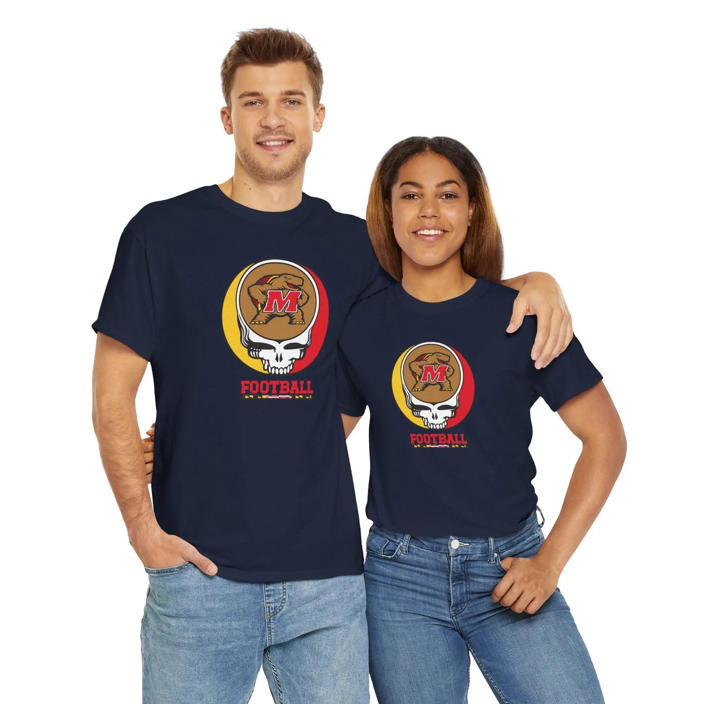 Maryland Terrapins Football Grateful Dead T-Shirt