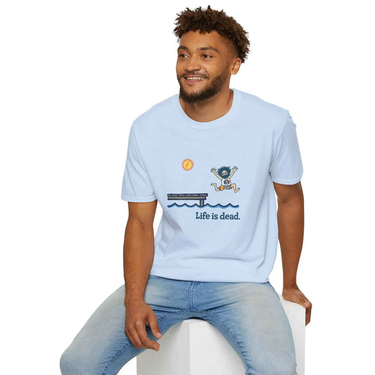 Life is dead.® Jerry's Playin' At the Lake Grateful Dead T-Shirt