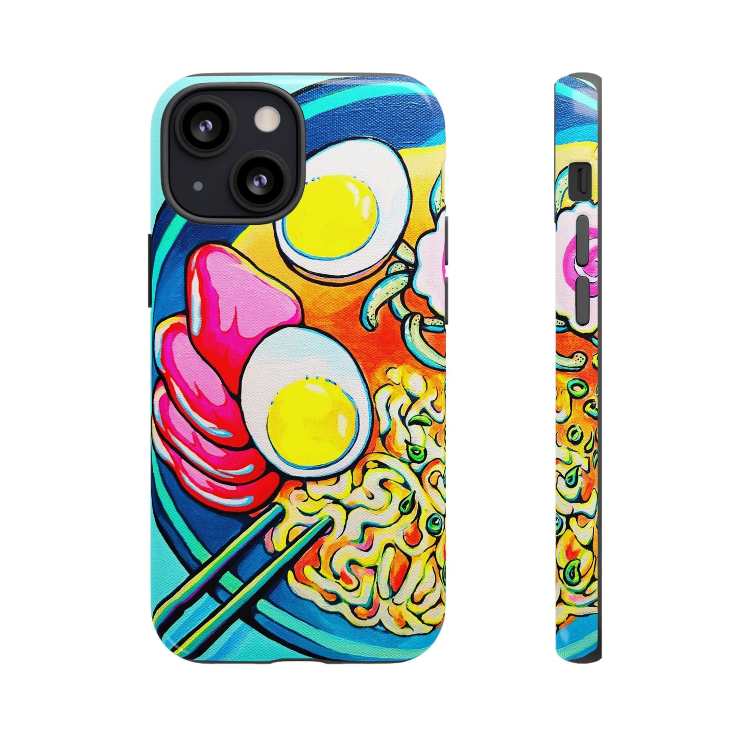 Neon Ramen Tough Phone Case