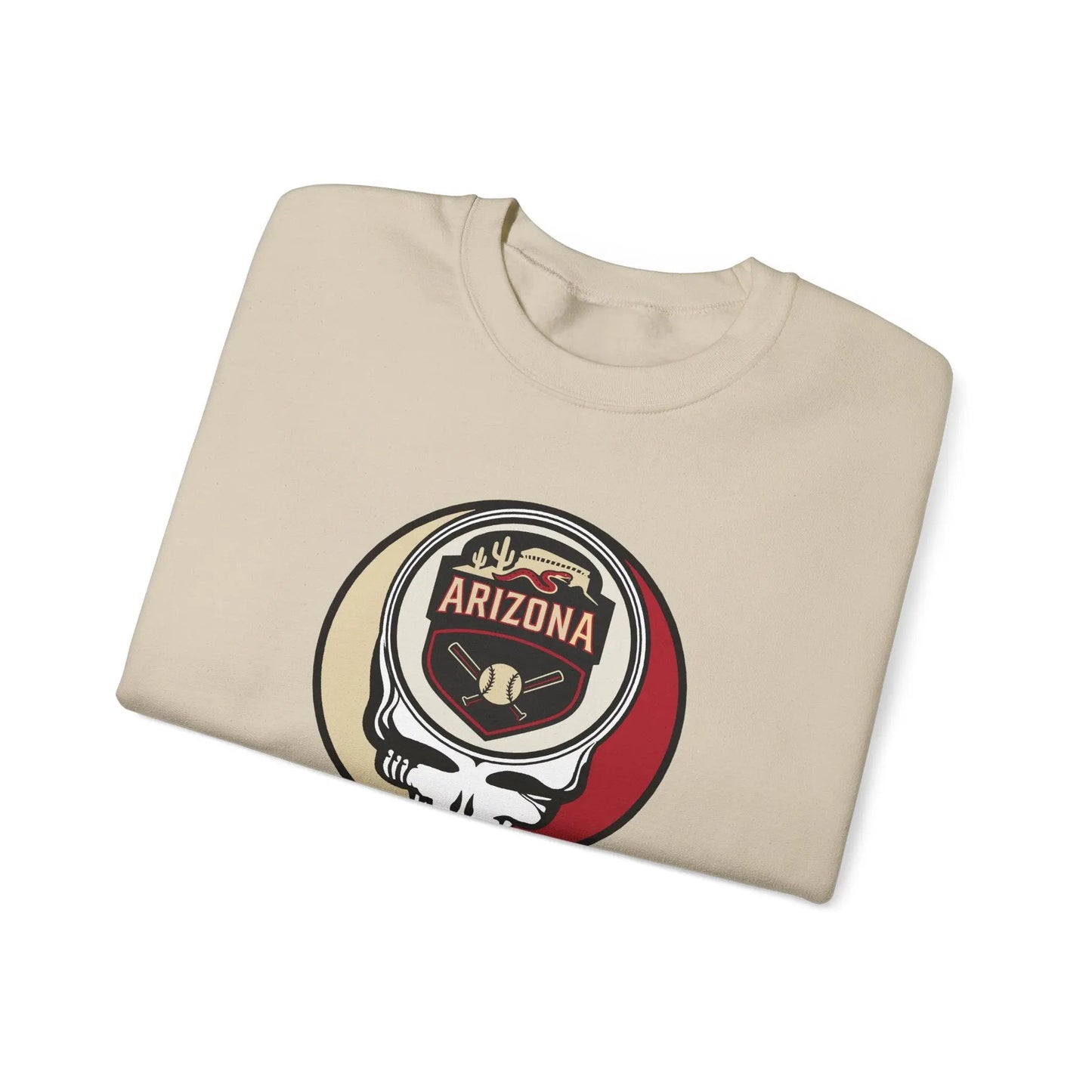 Arizona Diamondbacks Original Grateful Dead Crewneck Grateful Dead Sweatshirt