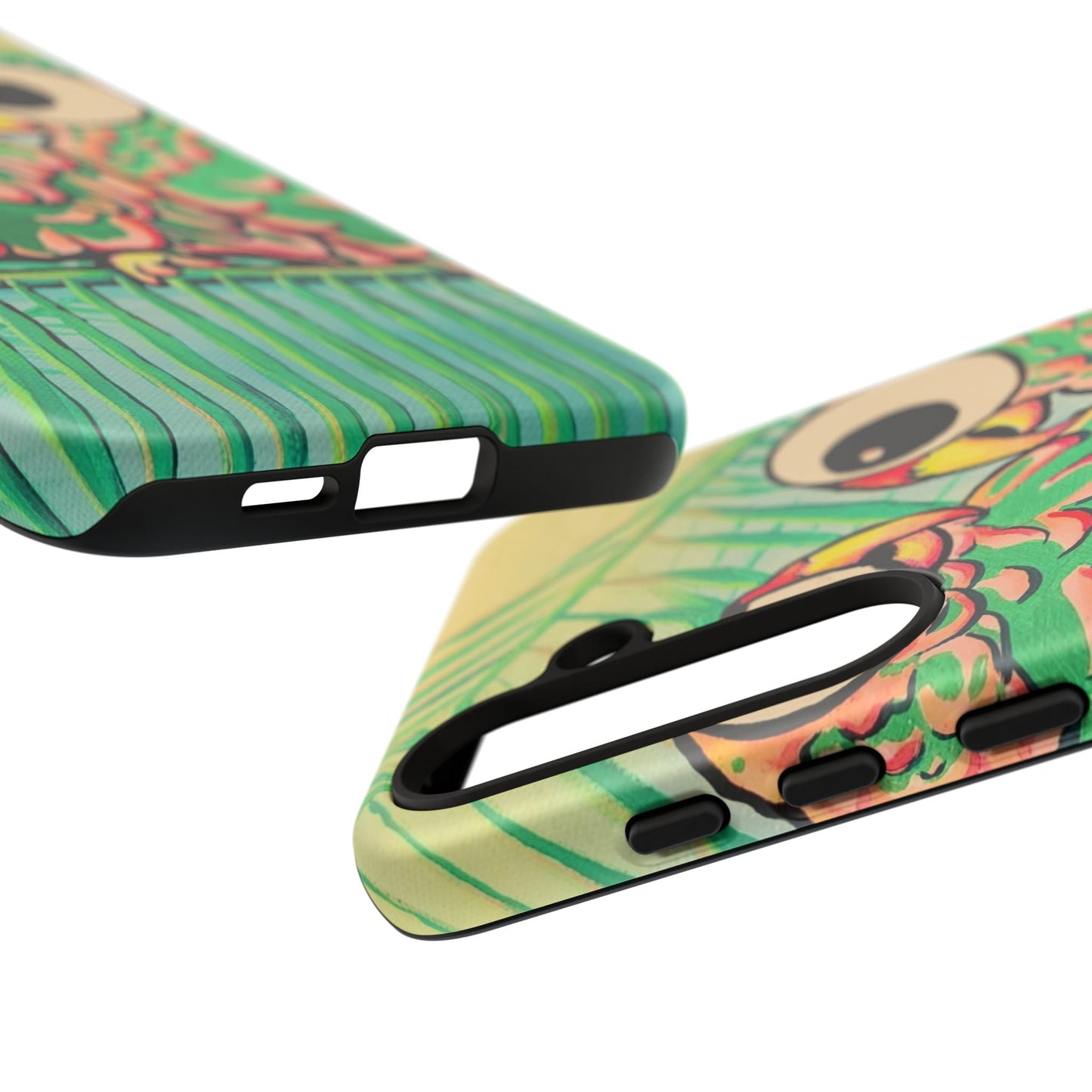 Chatty Cyclops Parrots Tough Phone Case