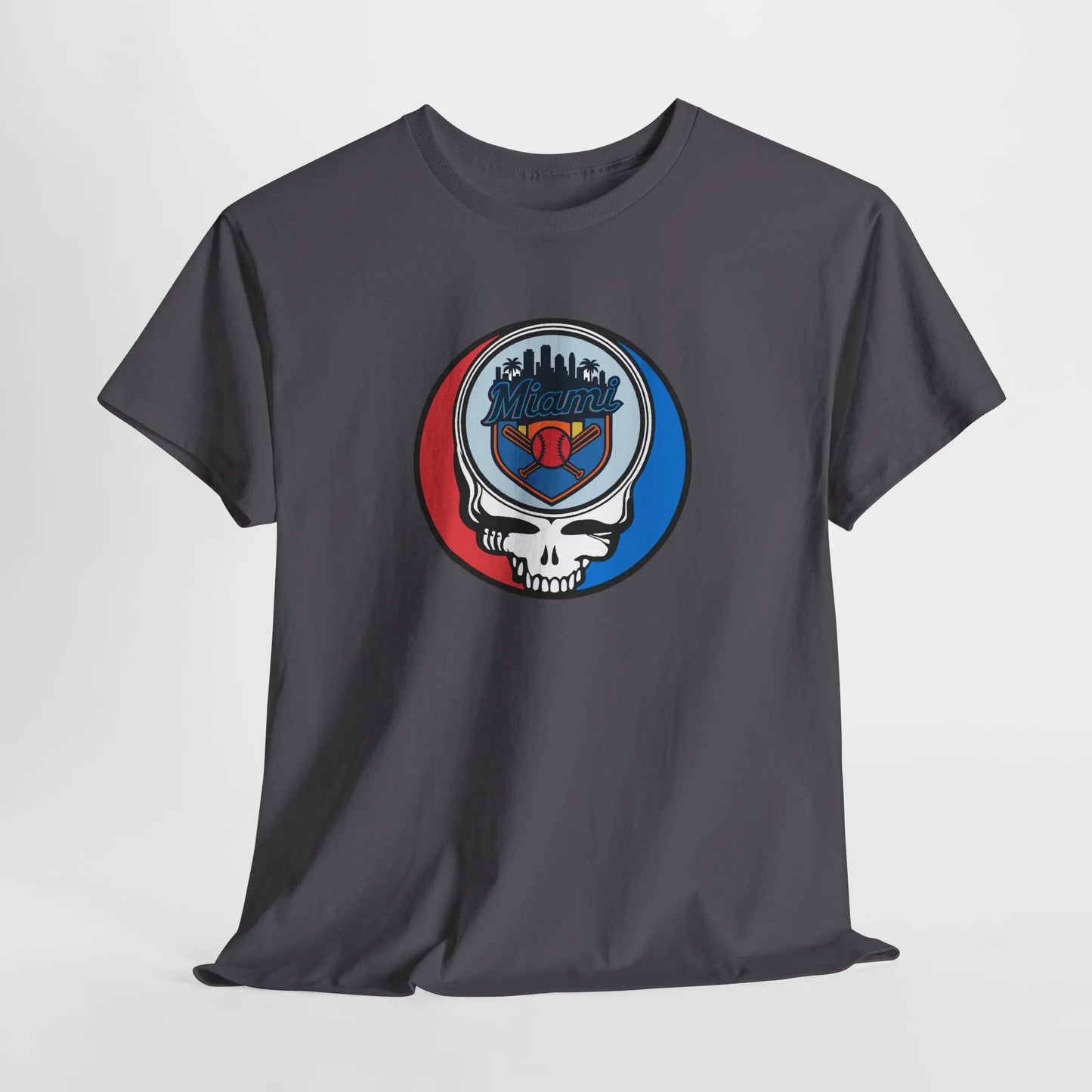 Miami Marlins Original Stealie Grateful Dead T-Shirt