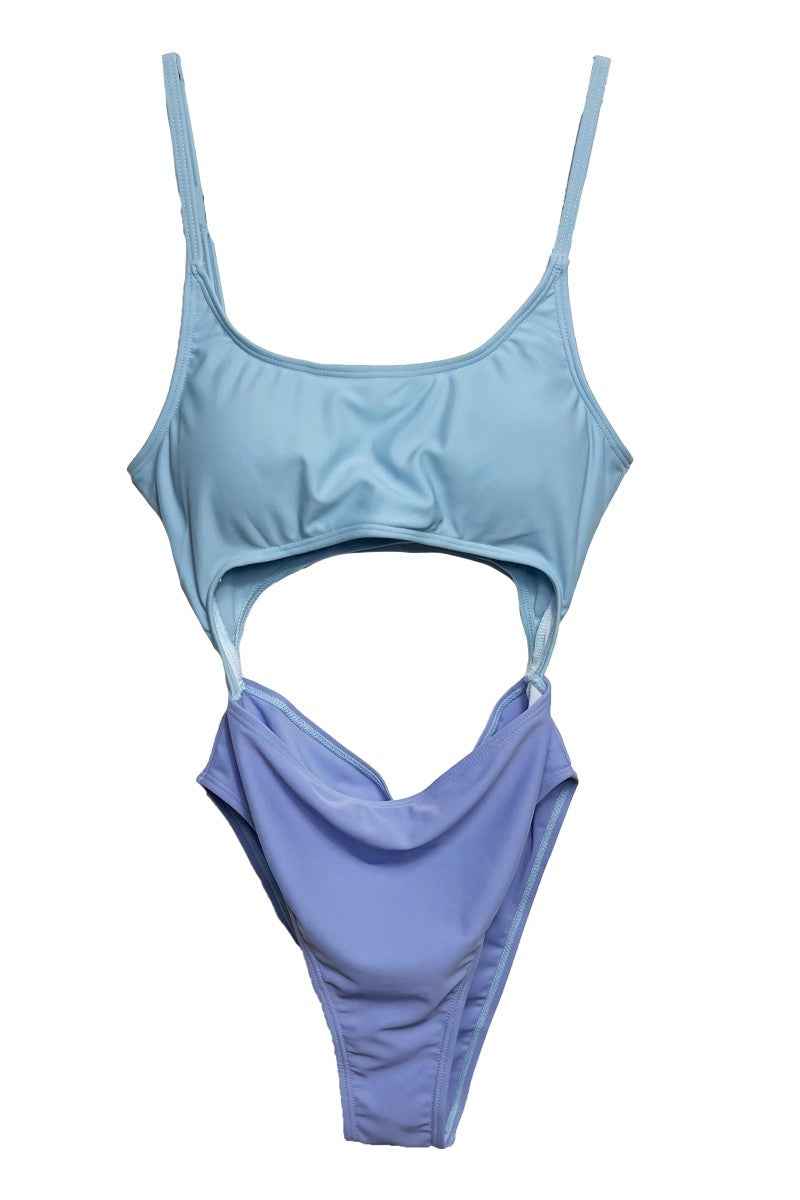 Cut out one piece swimsuit