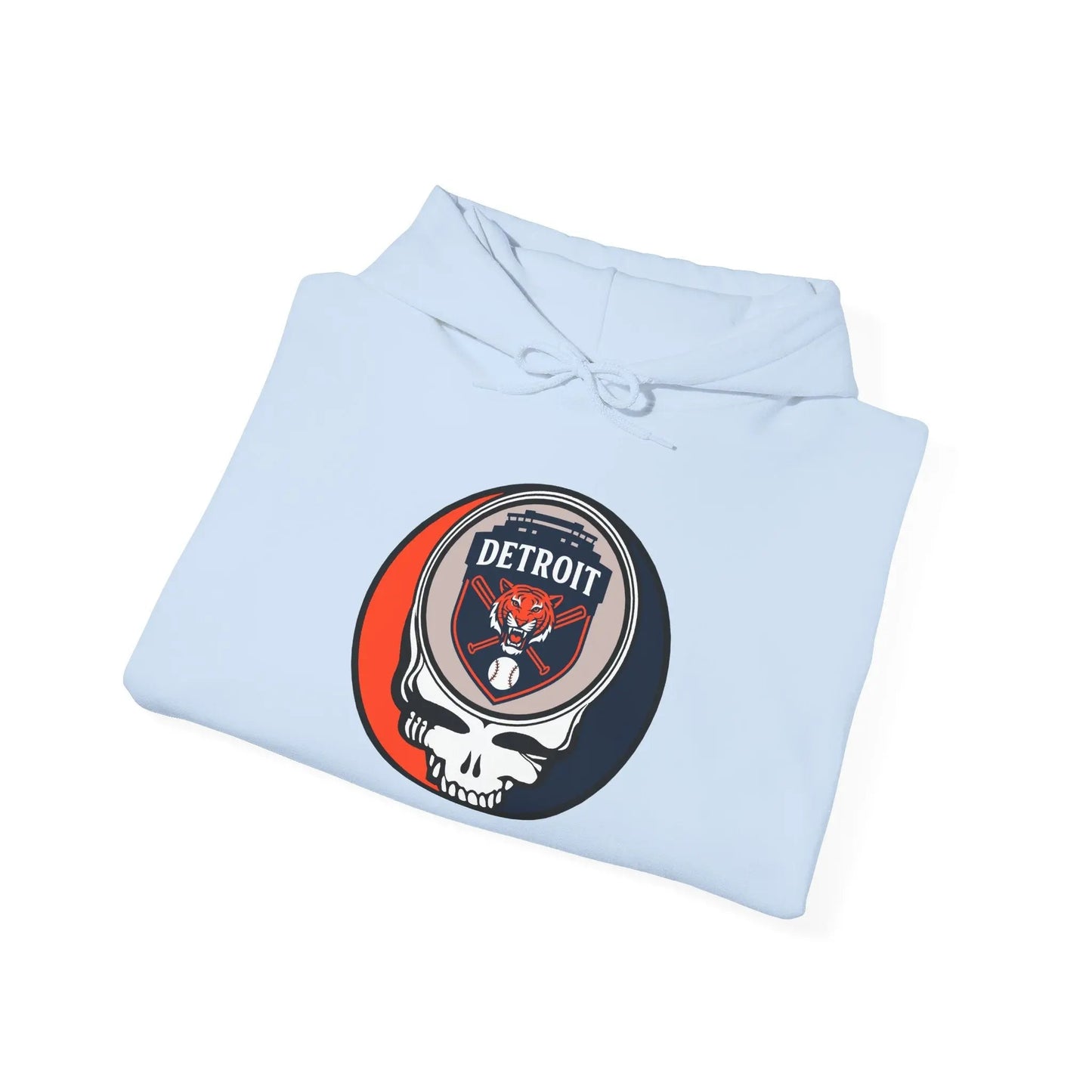 Detroit Tigers Original Stealie Grateful Dead Hoodie