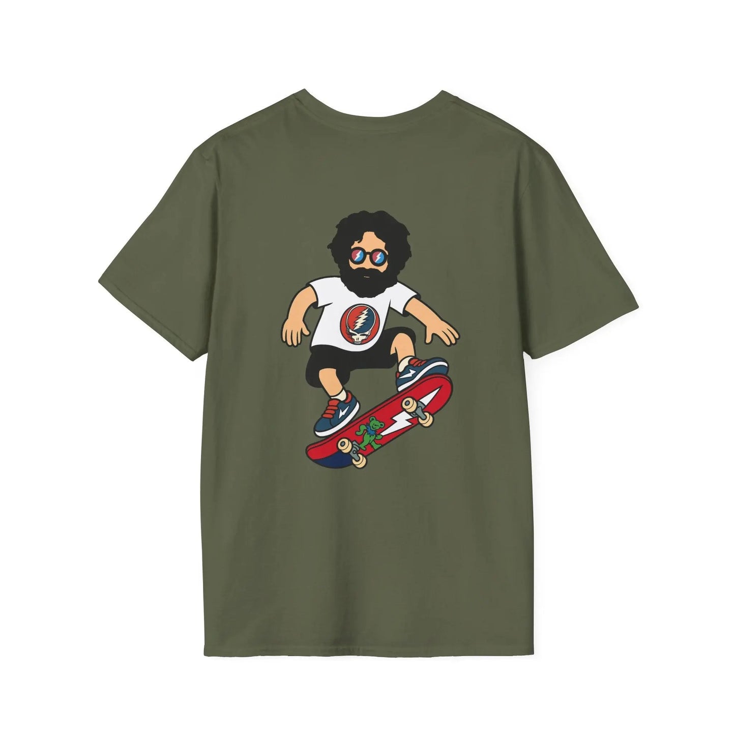 Shreddin' Jerry - Life is dead.® Two-Sided Print Grateful Dead T-Shirt