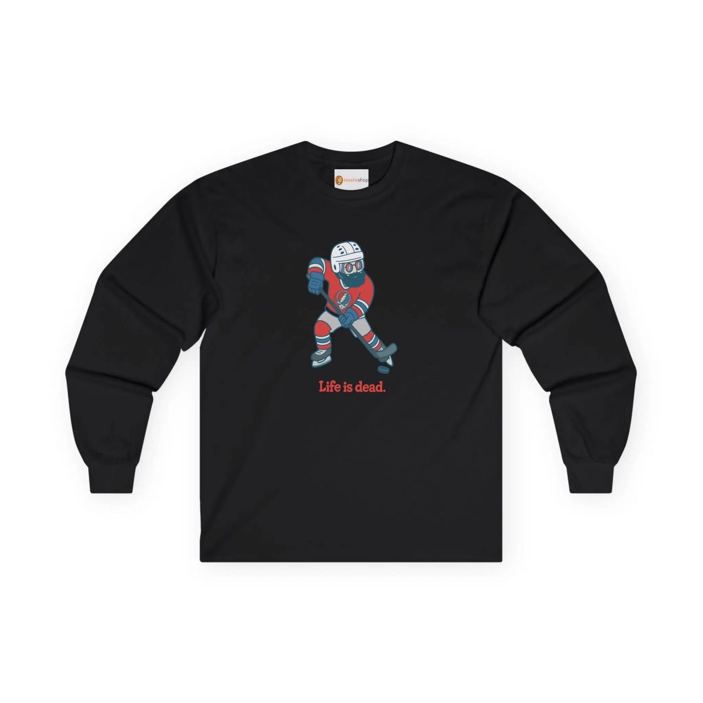 Life is dead.® Slapshot Jerry - Grateful Dead T-Shirt